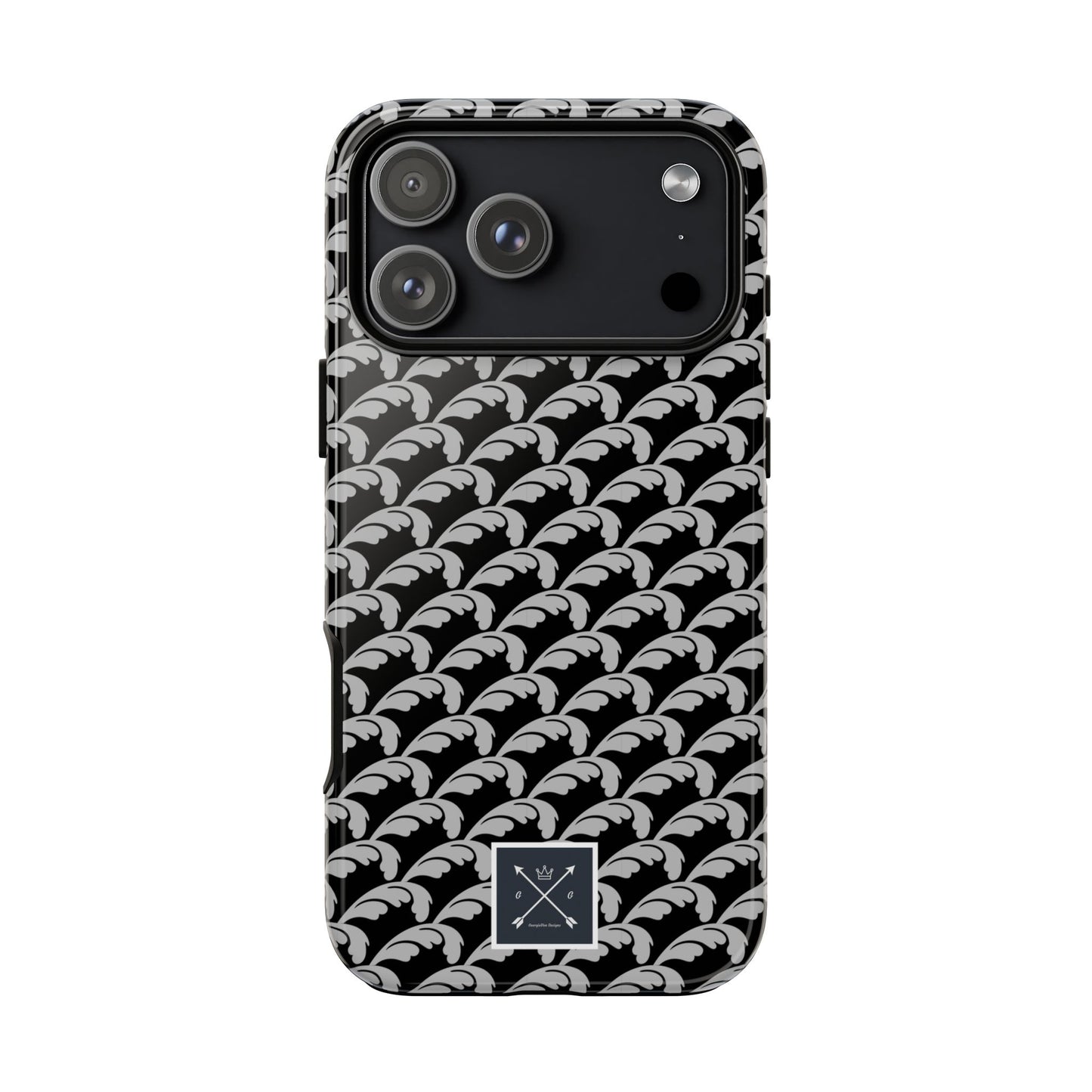 Beautiful Beloved One Flourish (black/silver) - Tough Phone Cases