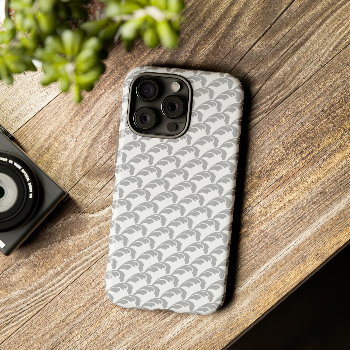 Beautiful Beloved Flourish (white/silver) - Tough Phone Cases