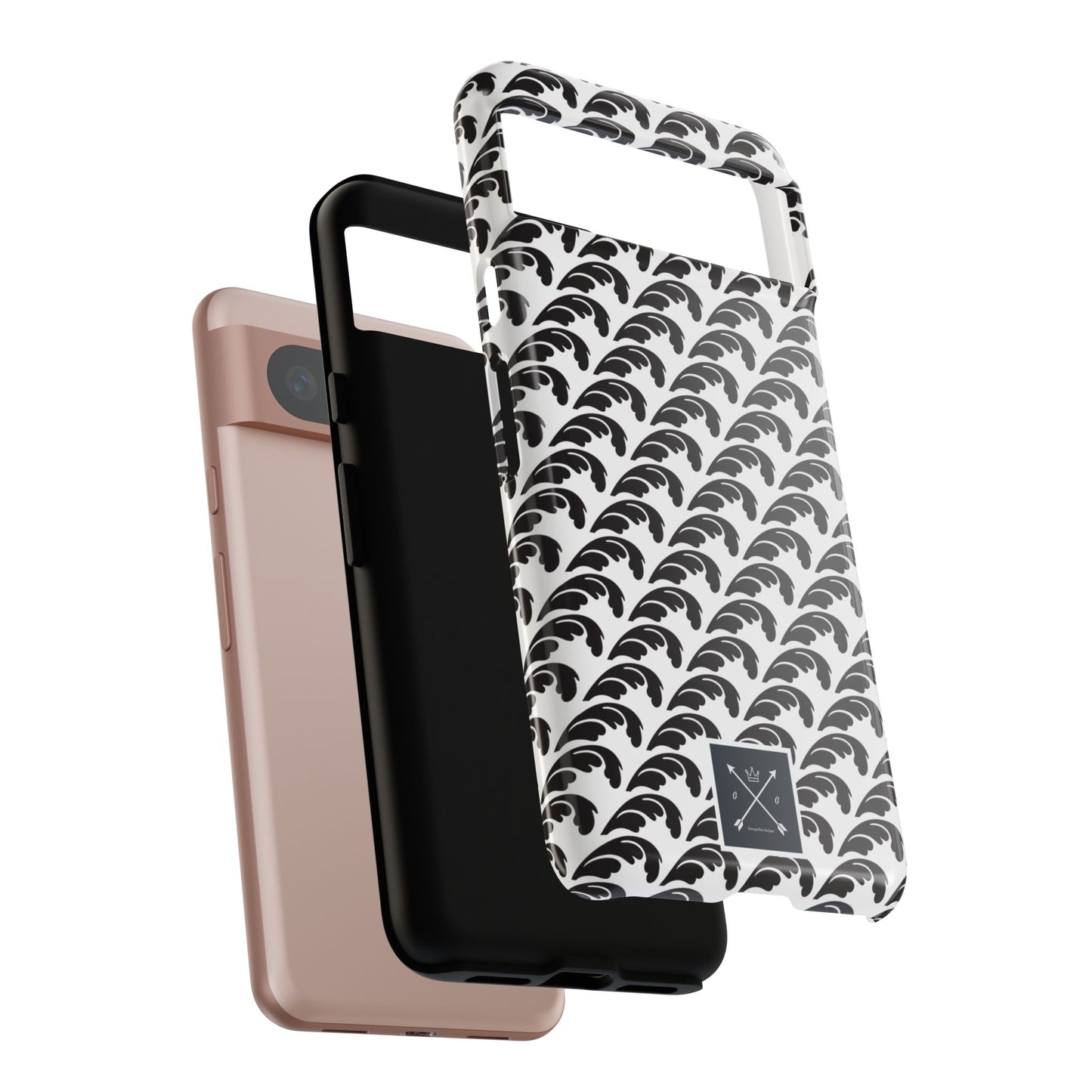 Beautiful Beloved One Flourish (black/white) - Tough Phone Cases
