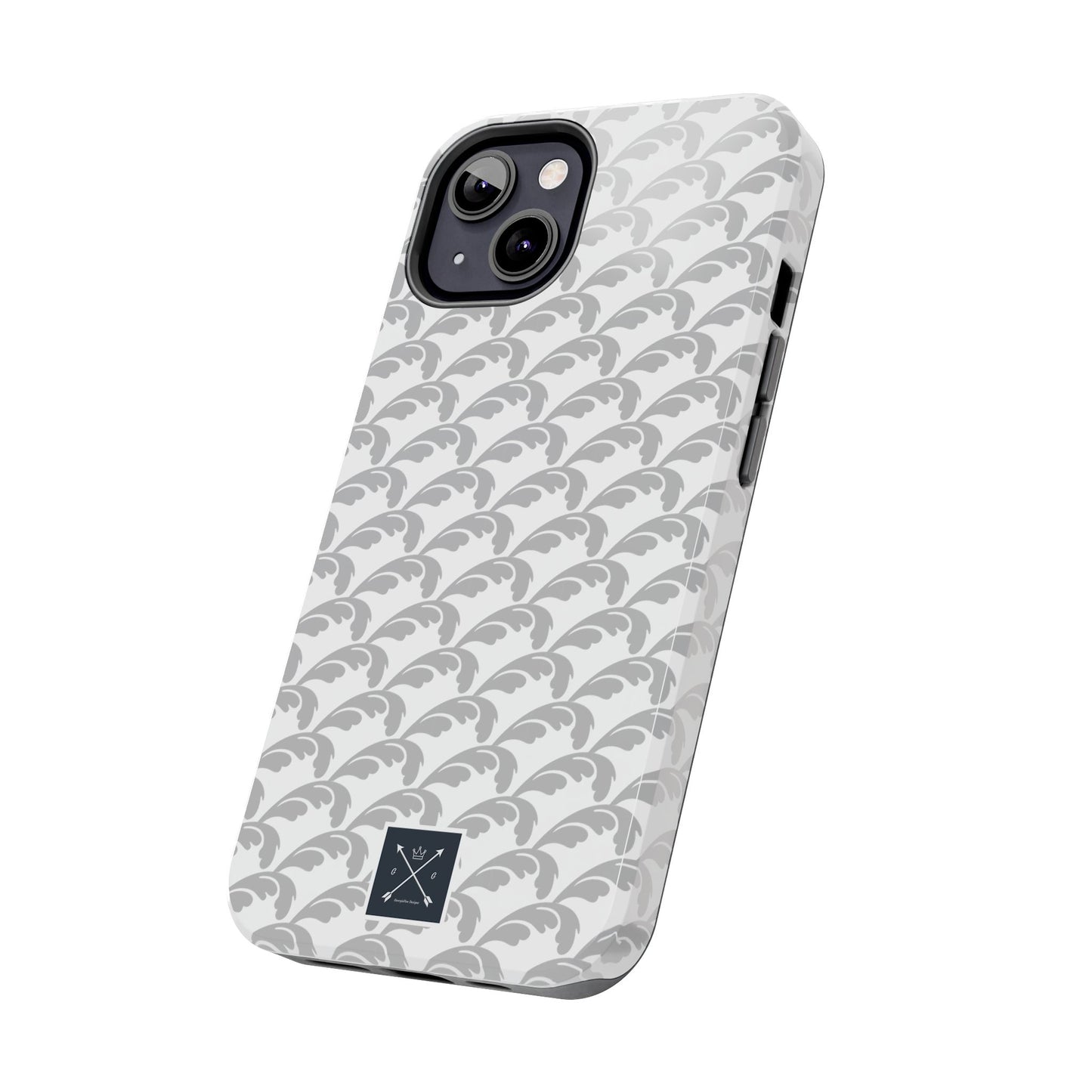 Beautiful Beloved Flourish (white/silver) - Tough Phone Cases