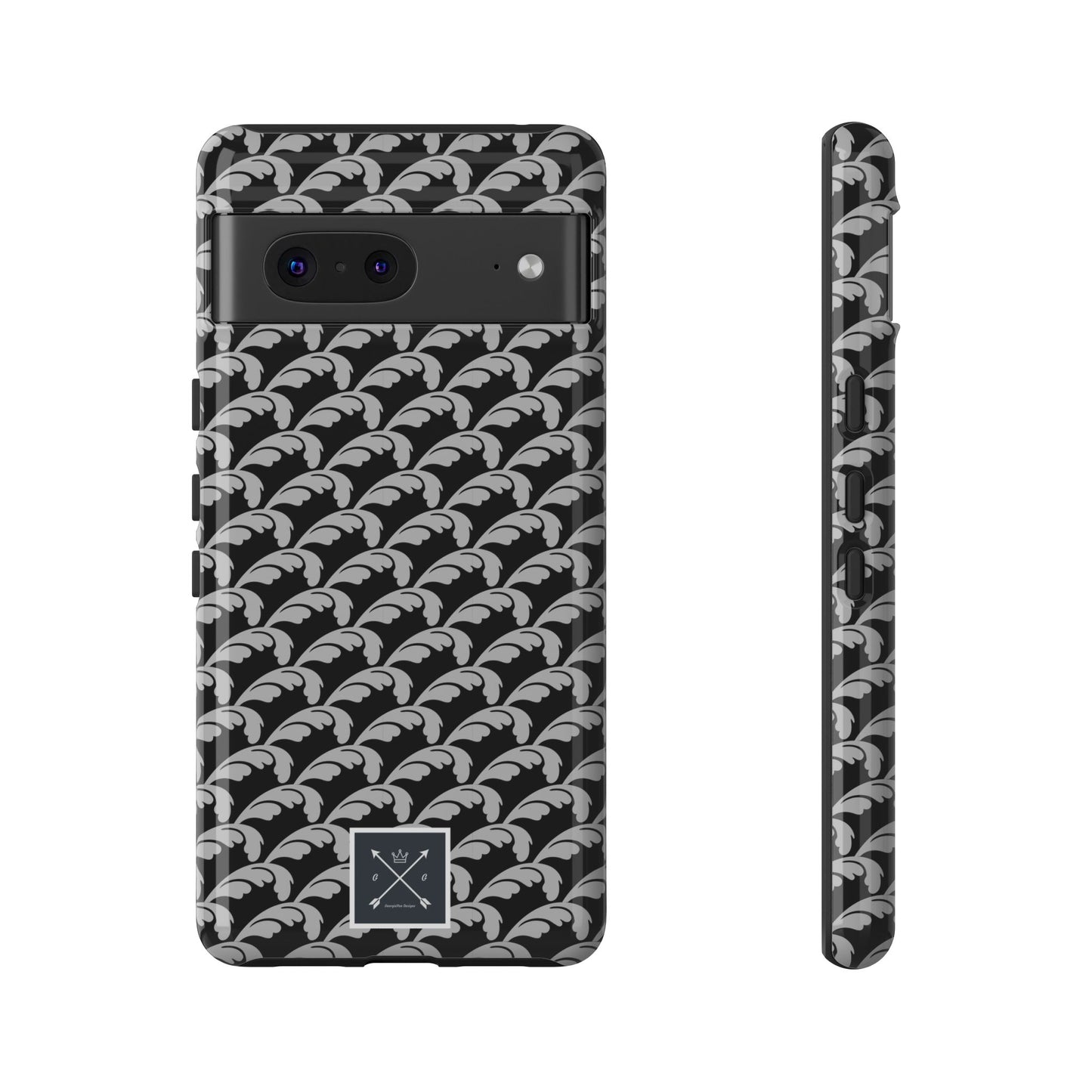 Beautiful Beloved One Flourish (black/silver) - Tough Phone Cases
