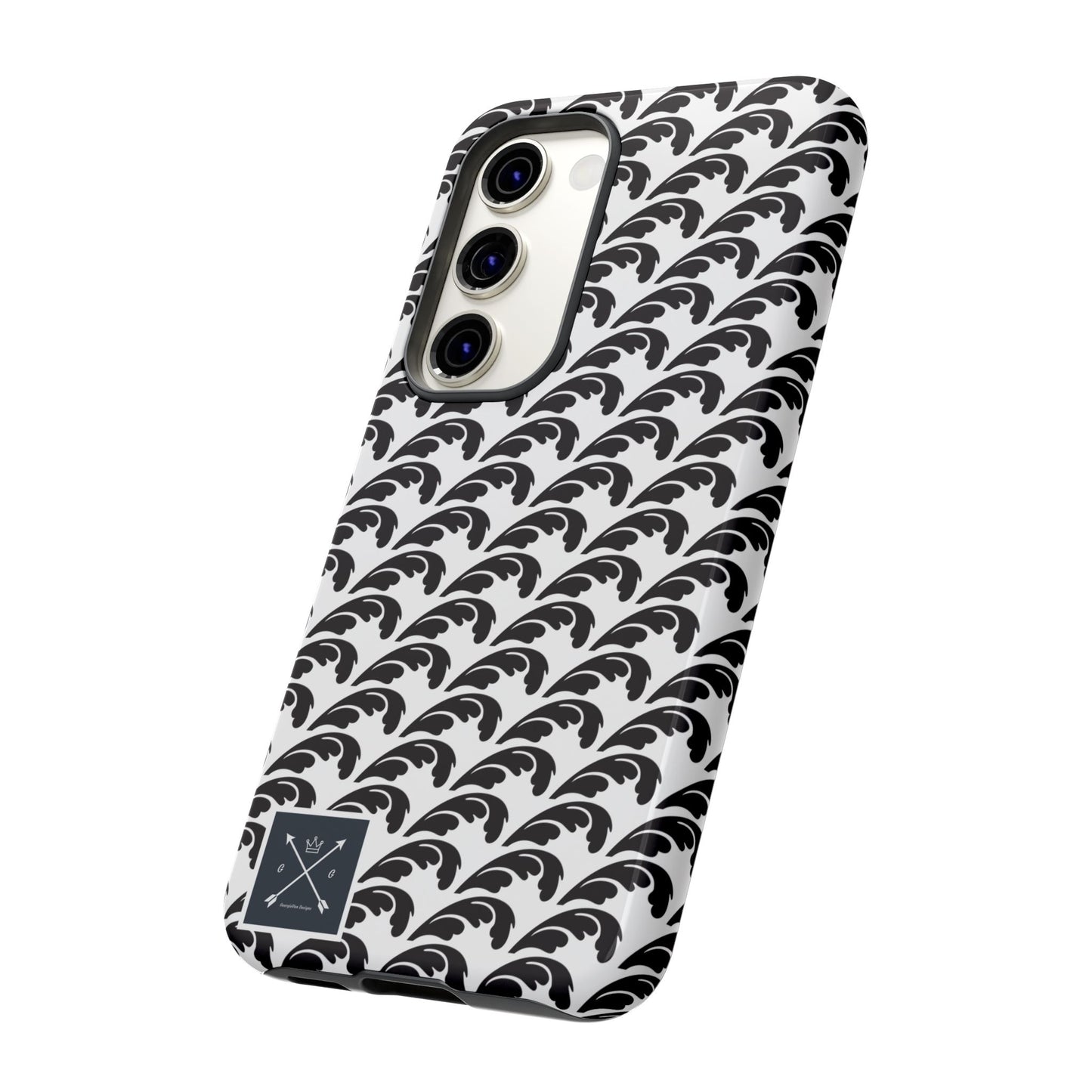 Beautiful Beloved One Flourish (black/white) - Tough Phone Cases