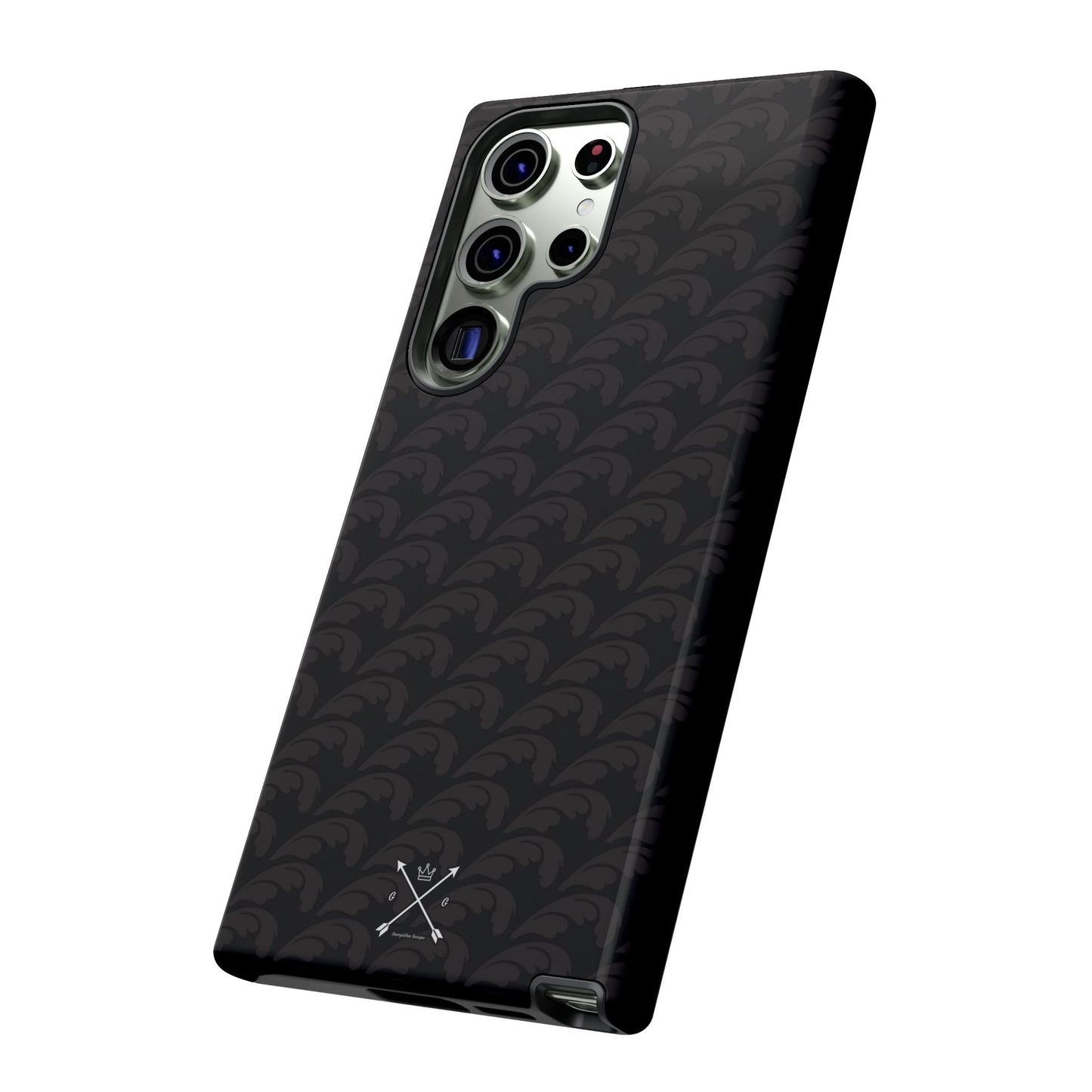 Beautiful Beloved One Flourish - Tough Phone Cases (black/black)