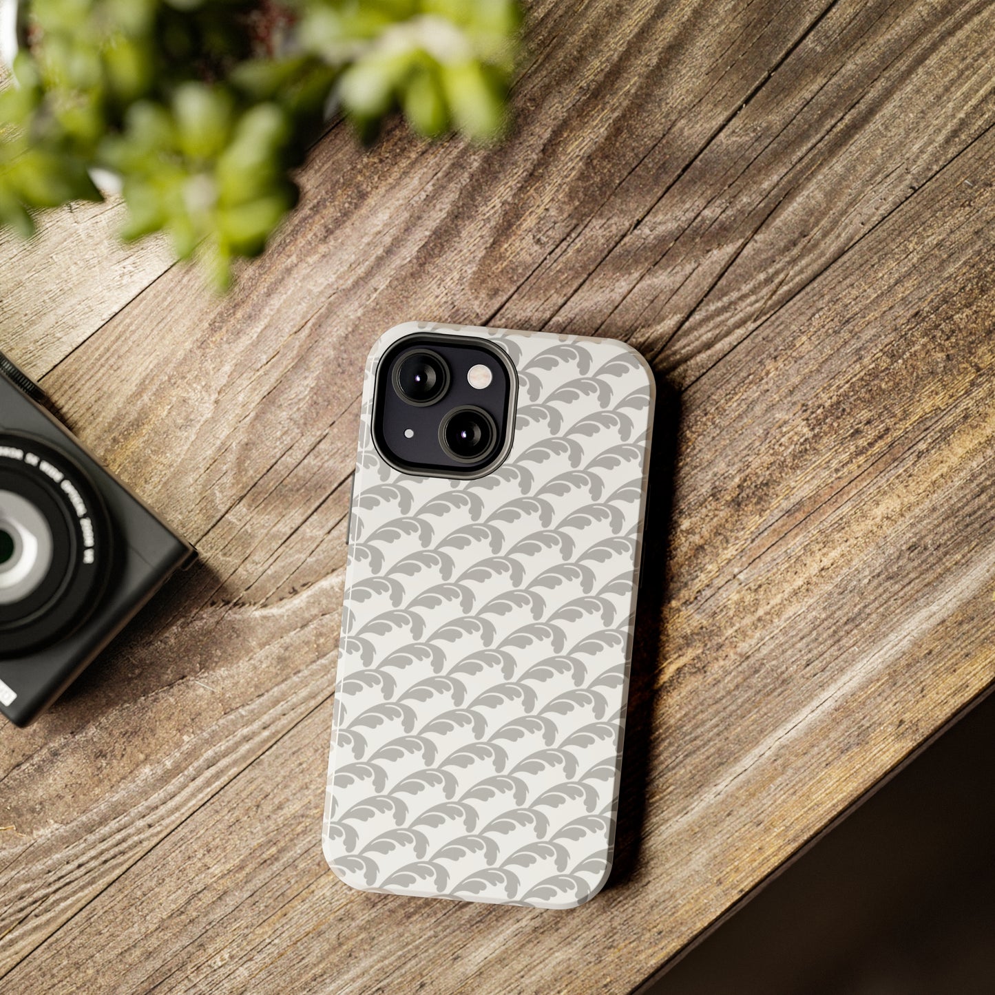 Beautiful Beloved Flourish (white/silver) - Tough Phone Cases
