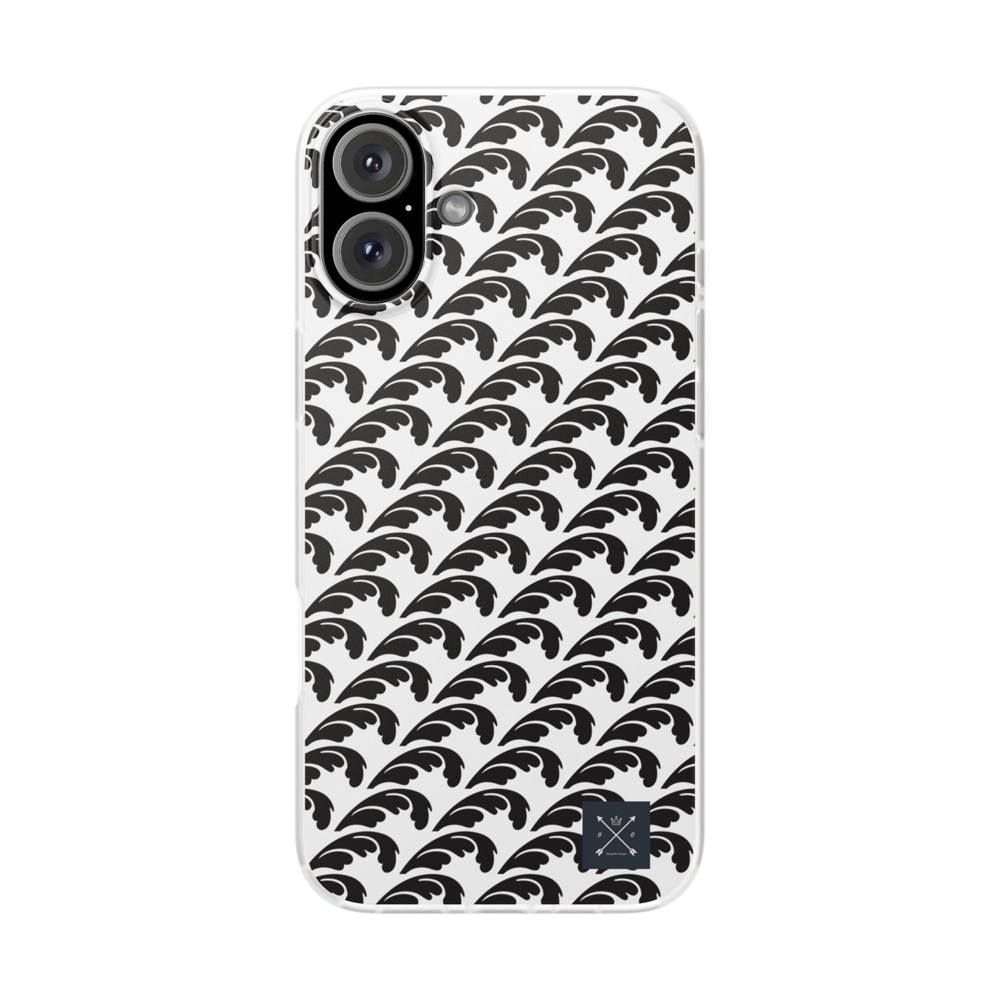 Beautiful Beloved Flourish (black/white) - Flexi Cases