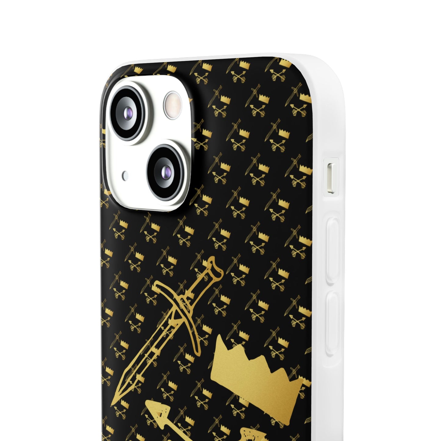 Gold and Bold Warrior - Flexi  Phone Cases