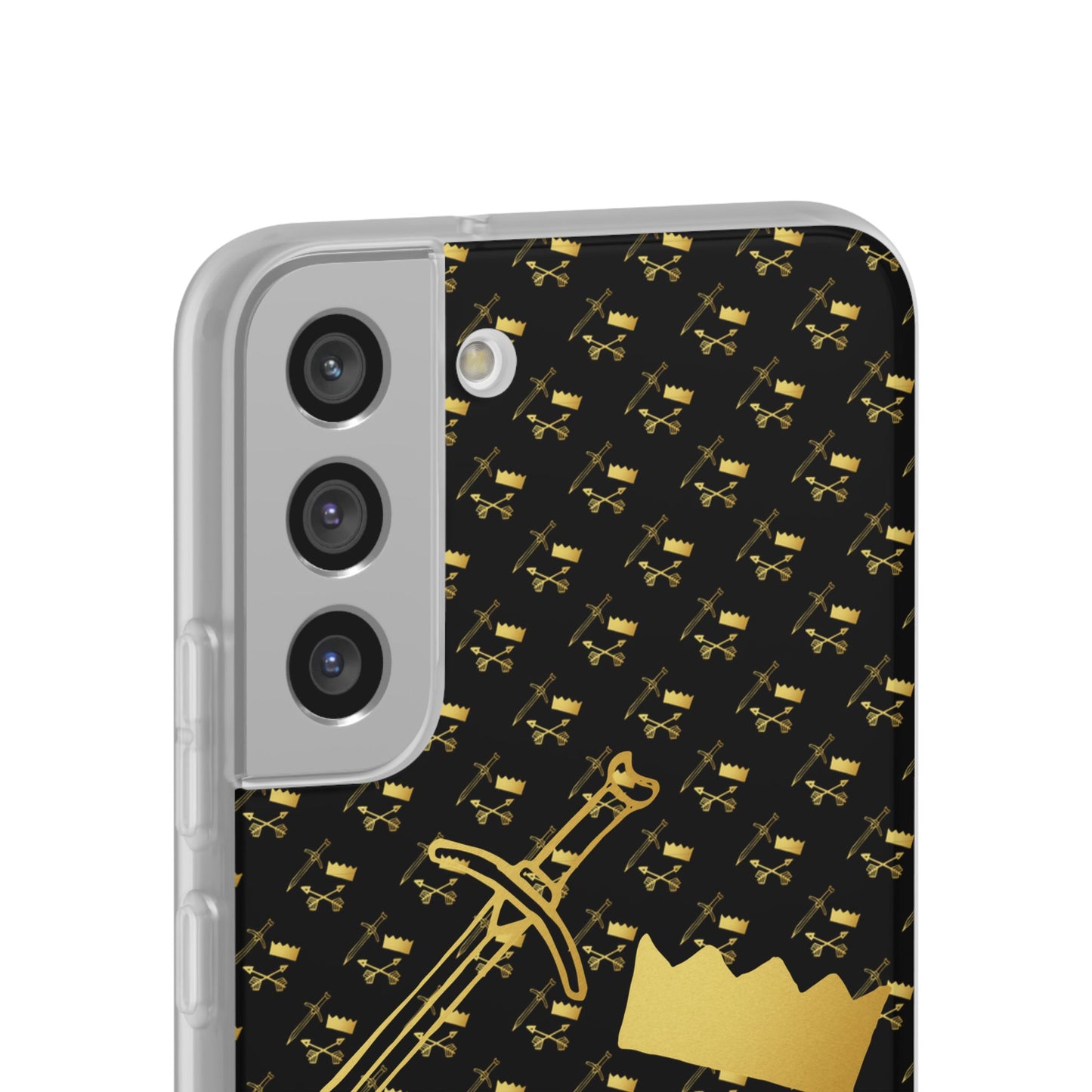 Gold and Bold Warrior - Flexi  Phone Cases
