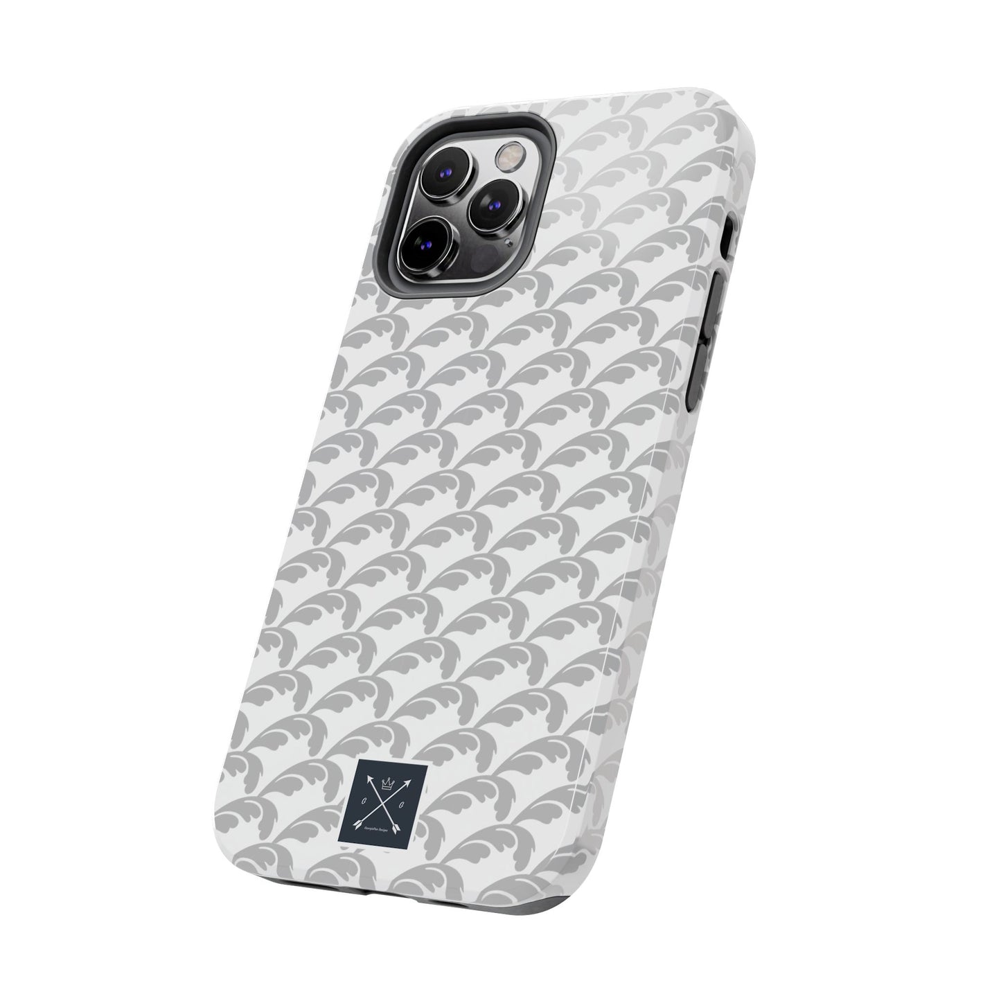 Beautiful Beloved Flourish (white/silver) - Tough Phone Cases