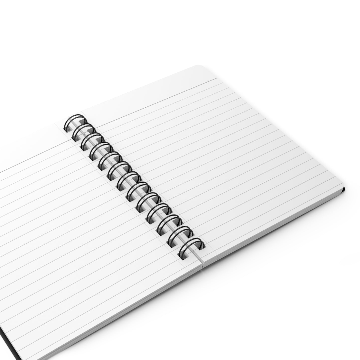 Workout Cat Spiral Notebook - "Because Murder is Wrong" - Fun & Motivational Journaling