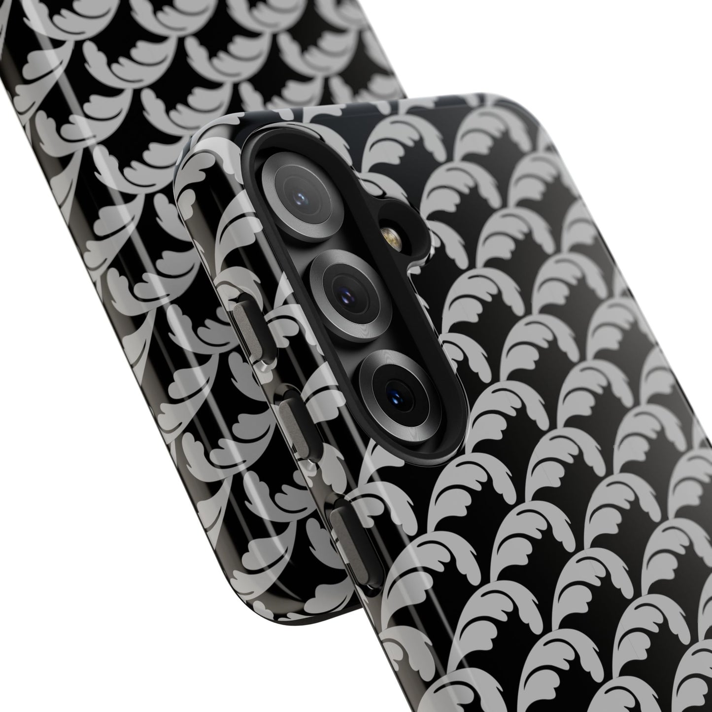 Beautiful Beloved One Flourish (silver/black) - Tough Phone Cases