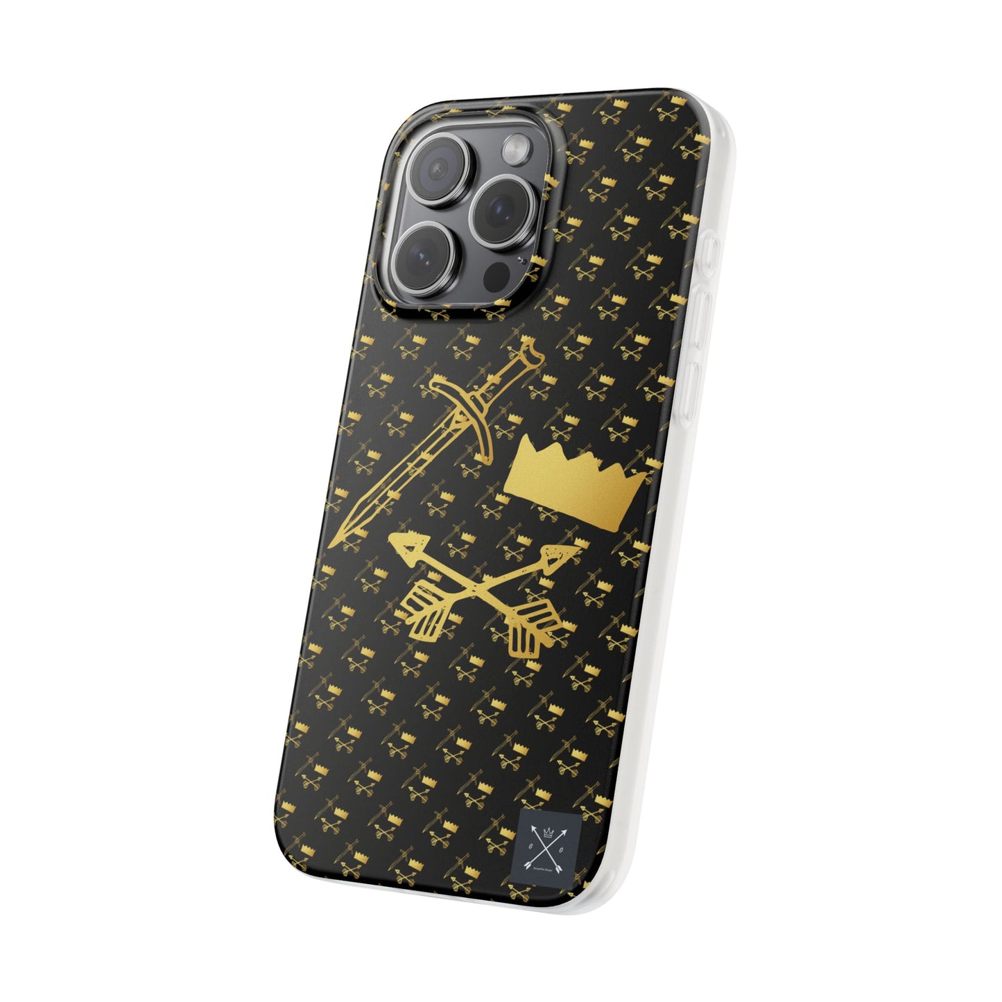 Gold and Bold Warrior - Flexi  Phone Cases