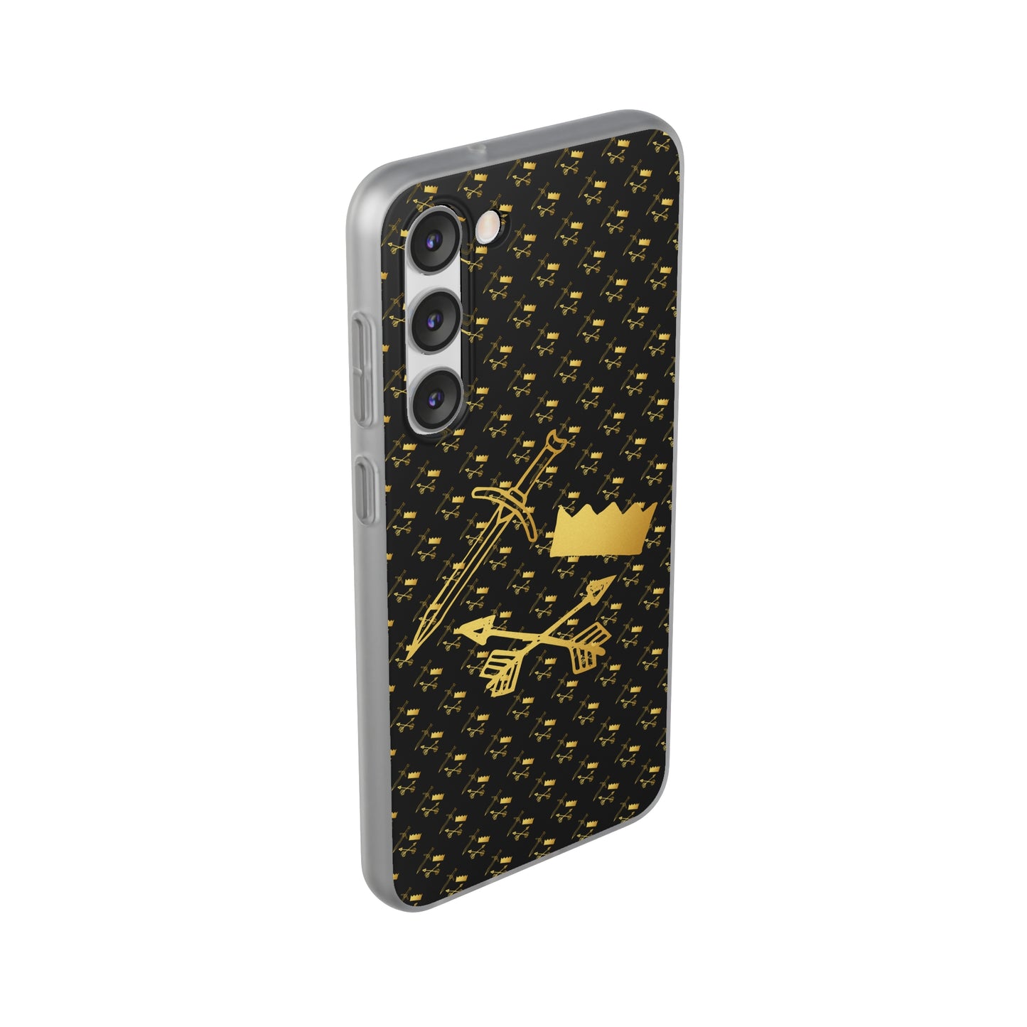 Gold and Bold Warrior - Flexi  Phone Cases