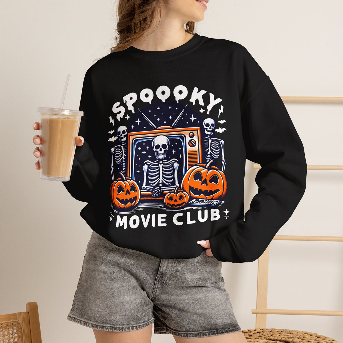 Spooky Movie Club - Unisex Heavy Blend™ Sweatshirt