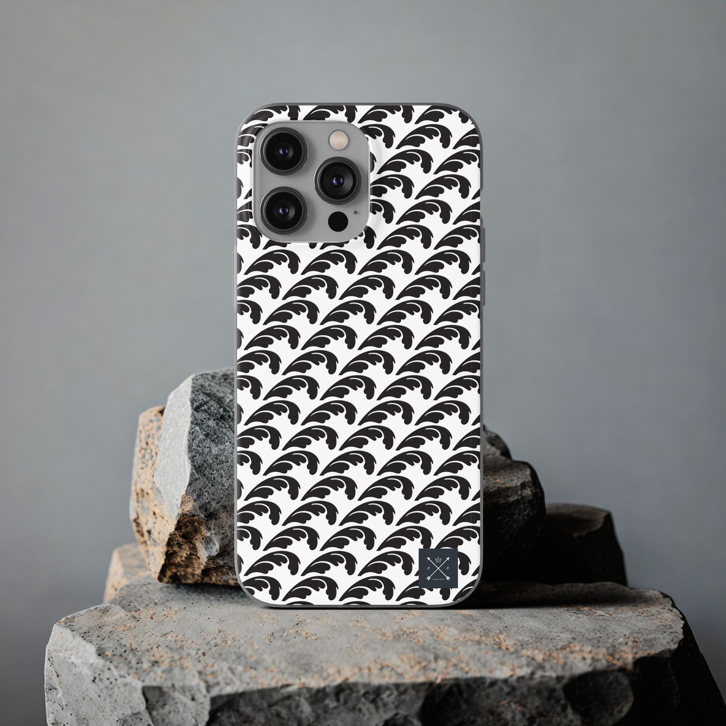 Beautiful Beloved Flourish (black/white) - Flexi Cases