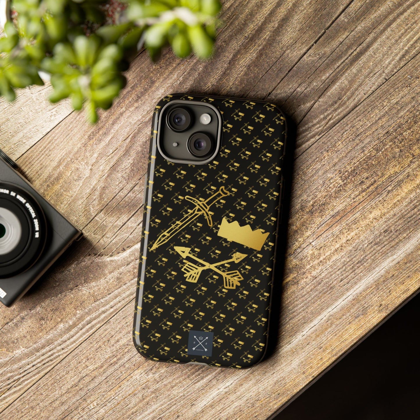 Gold and Bold Warrior - Tough Phone Cases
