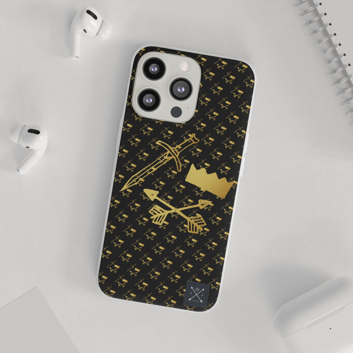 Gold and Bold Warrior - Flexi  Phone Cases