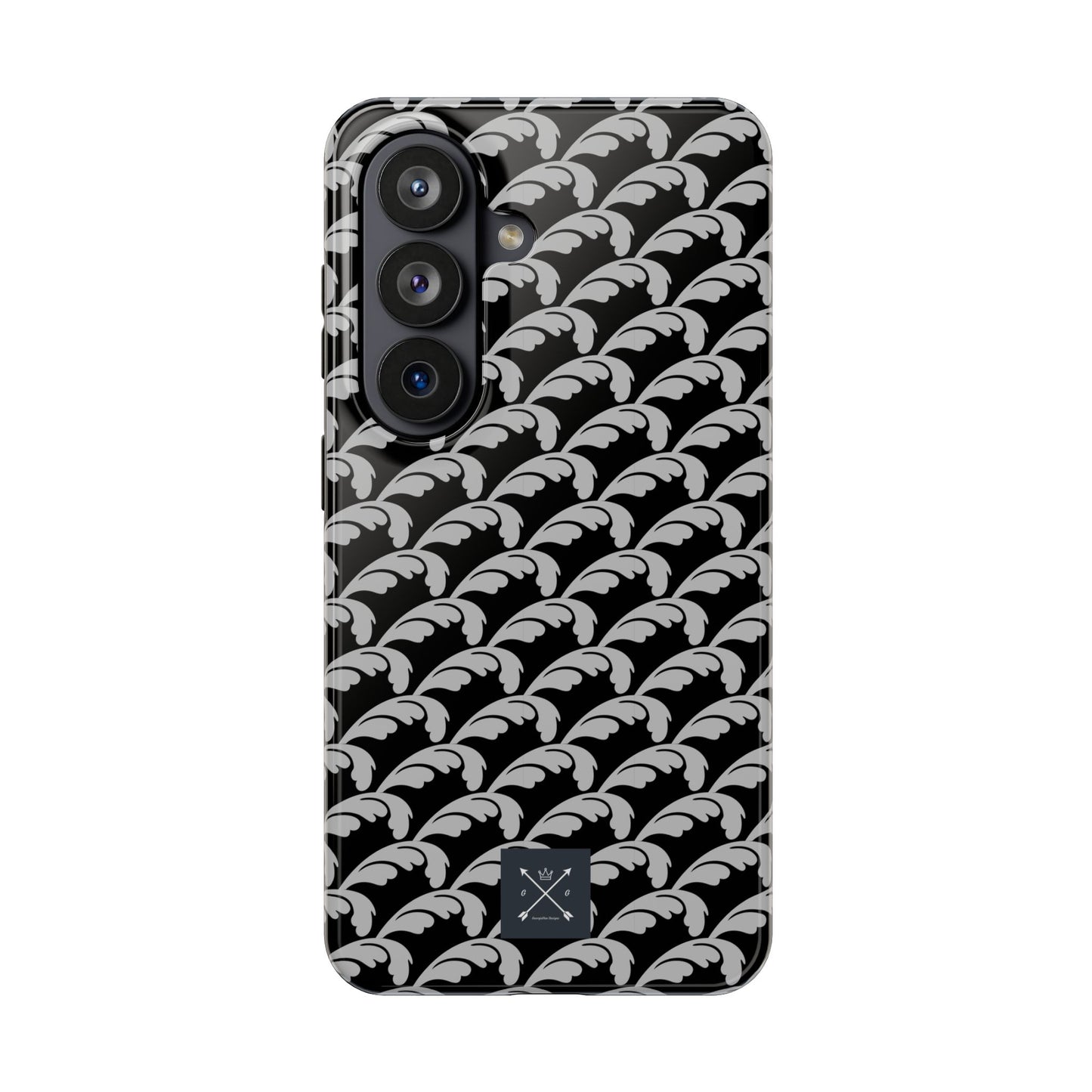 Beautiful Beloved One Flourish (silver/black) - Tough Phone Cases