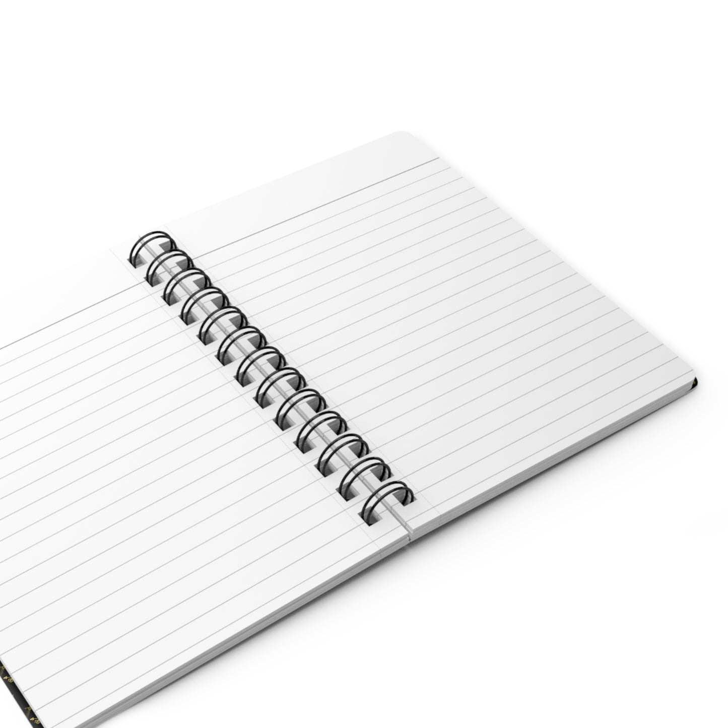 Gold and Bold Warrior - Spiral Notebook - Ruled Line