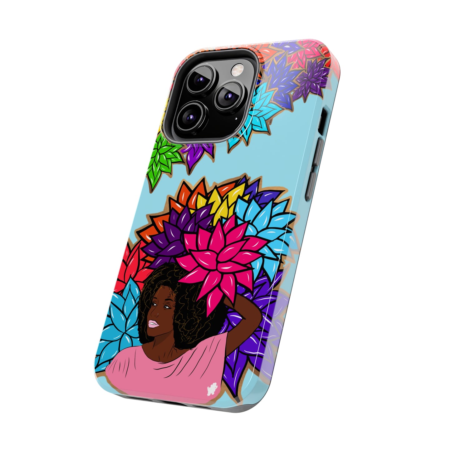 Beauty with Flowers - Tough Phone Cases