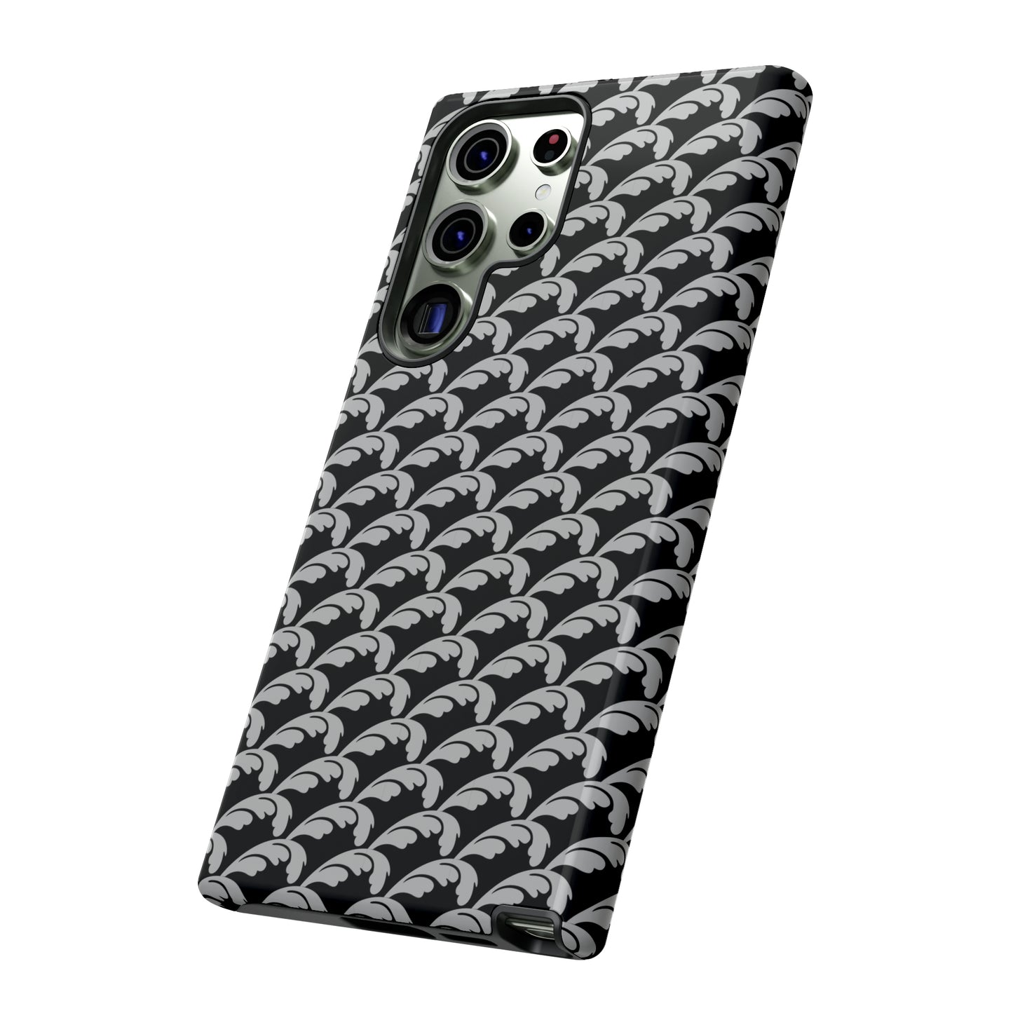 Beautiful Beloved One Flourish (black/silver) - Tough Phone Cases