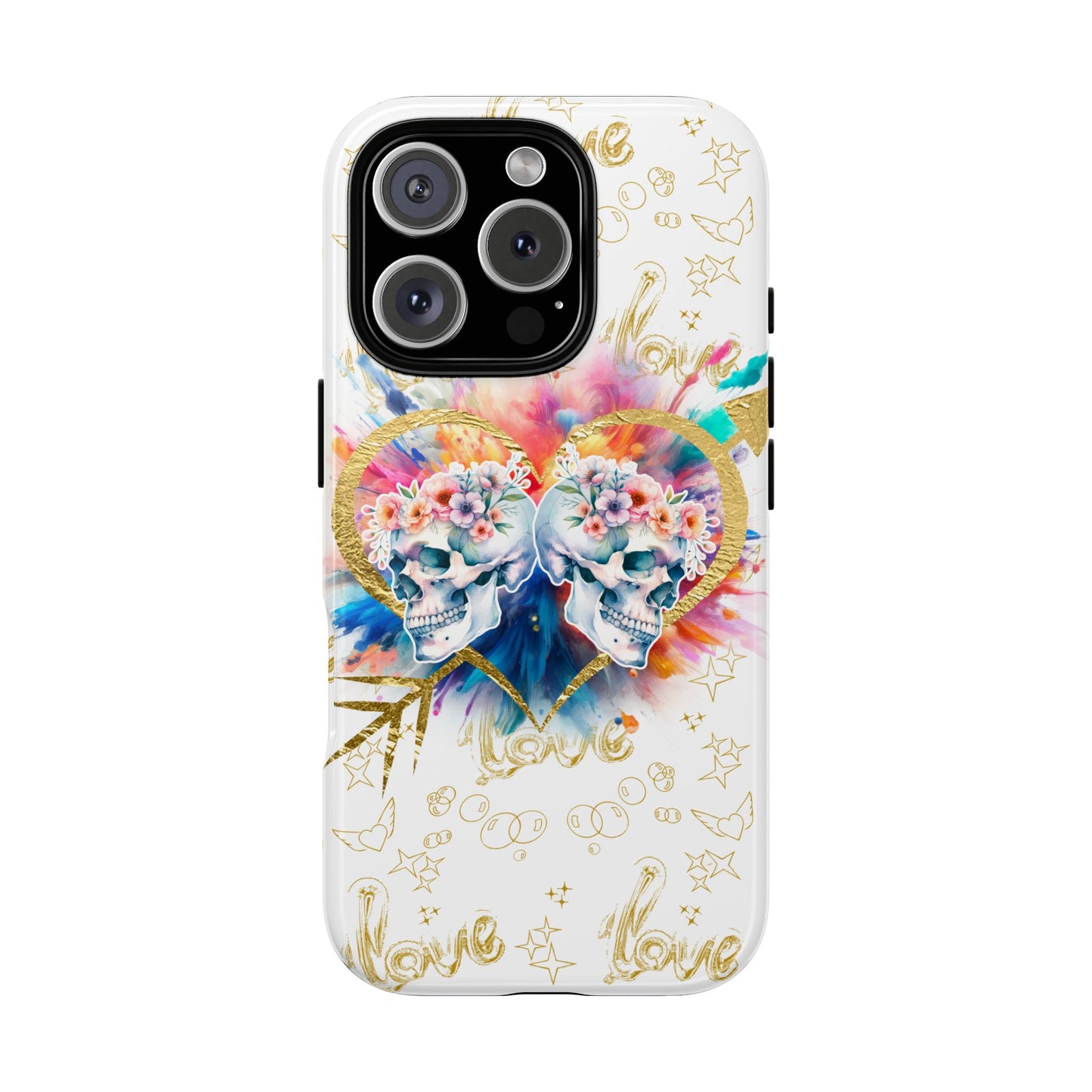 Love is Golden Watercolor - Tough Cases