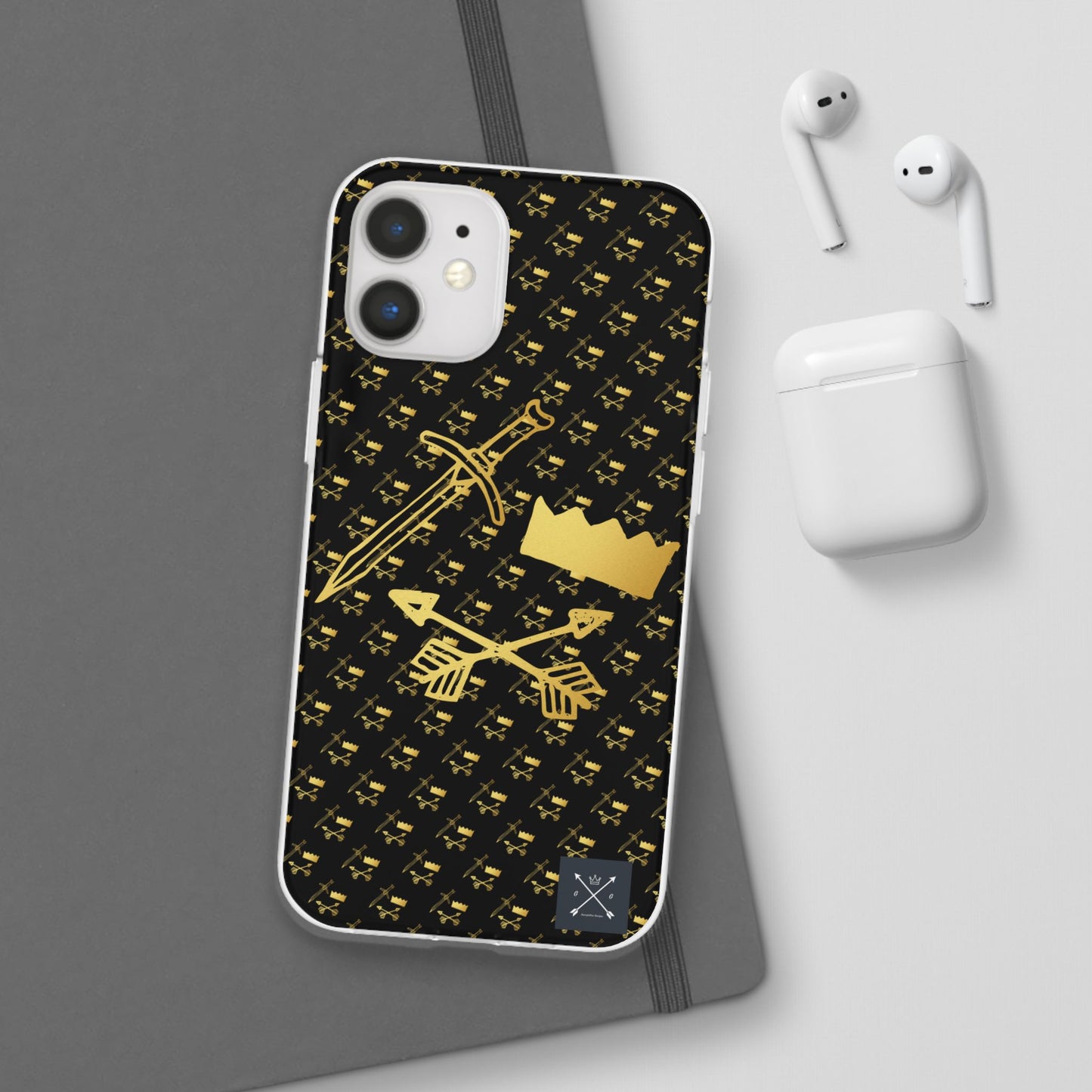 Gold and Bold Warrior - Flexi  Phone Cases