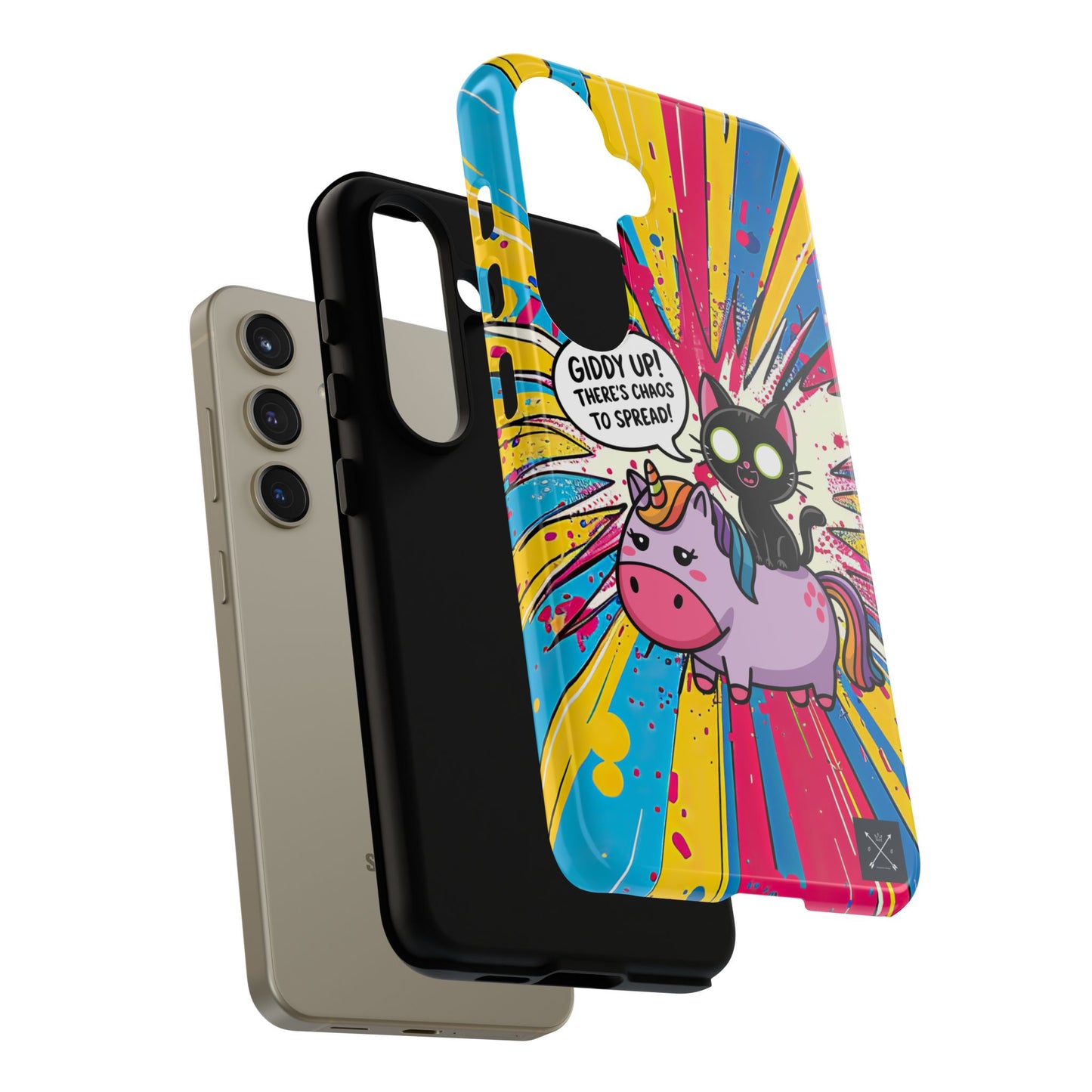 Giddy Up There's Chaos To Spread - Phone Tough Cases