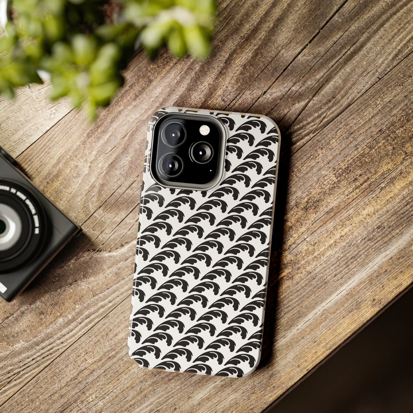 Beautiful Beloved One Flourish (black/white) - Tough Phone Cases