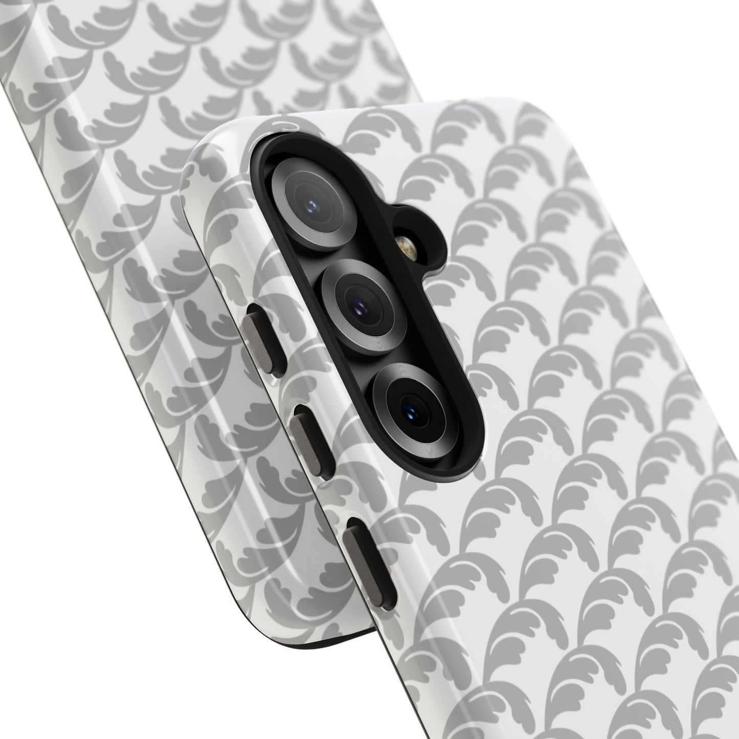Beautiful Beloved Flourish (white/silver) - Tough Phone Cases