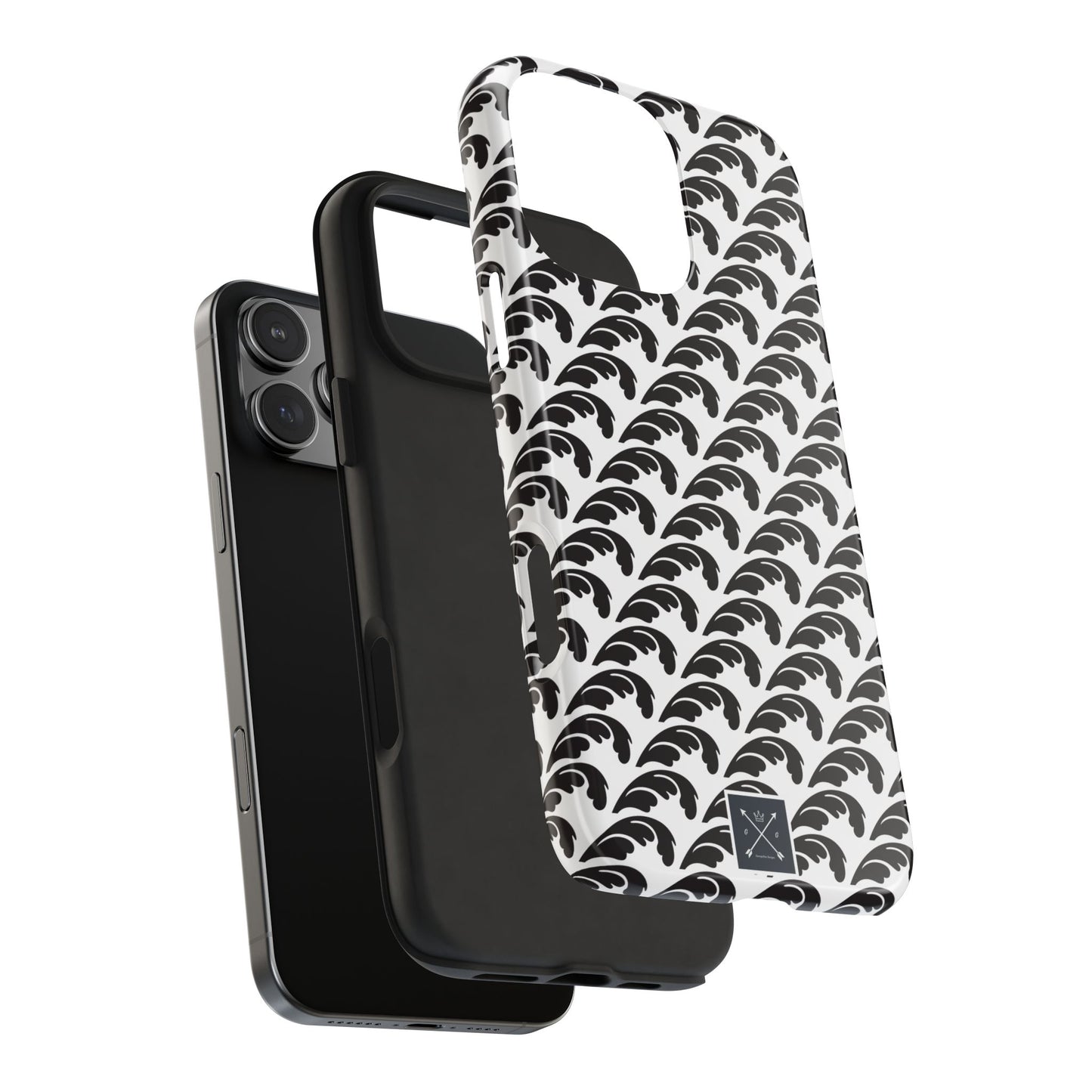 Beautiful Beloved One Flourish (black/white) - Tough Phone Cases