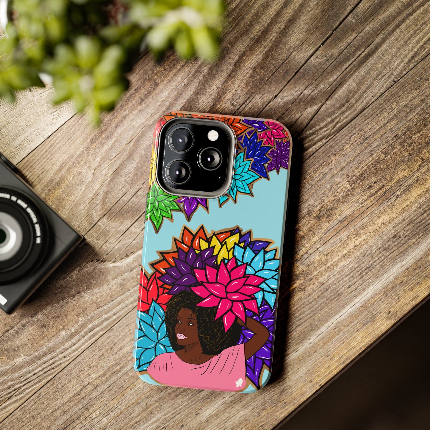 Beauty with Flowers - Tough Phone Cases