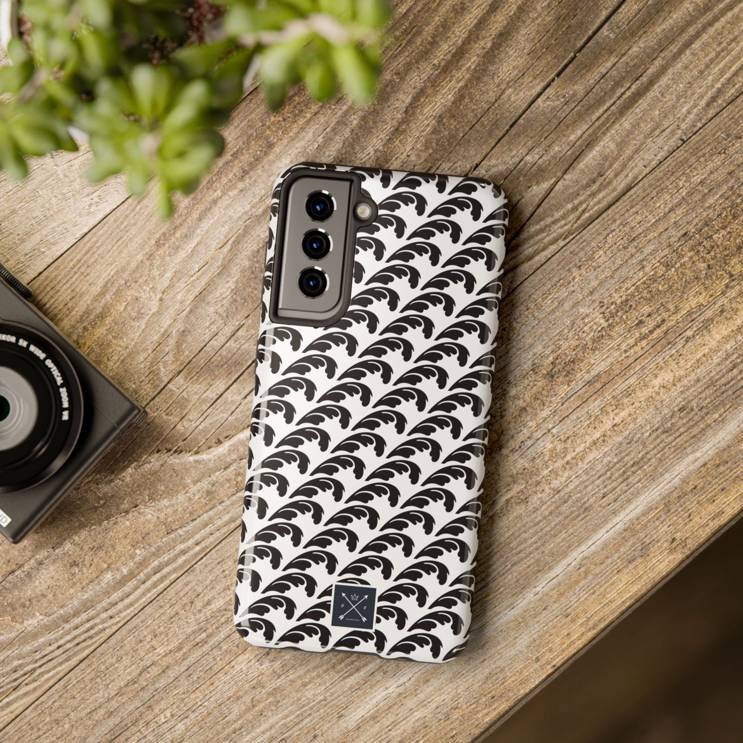 Beautiful Beloved One Flourish (black/white) - Tough Phone Cases