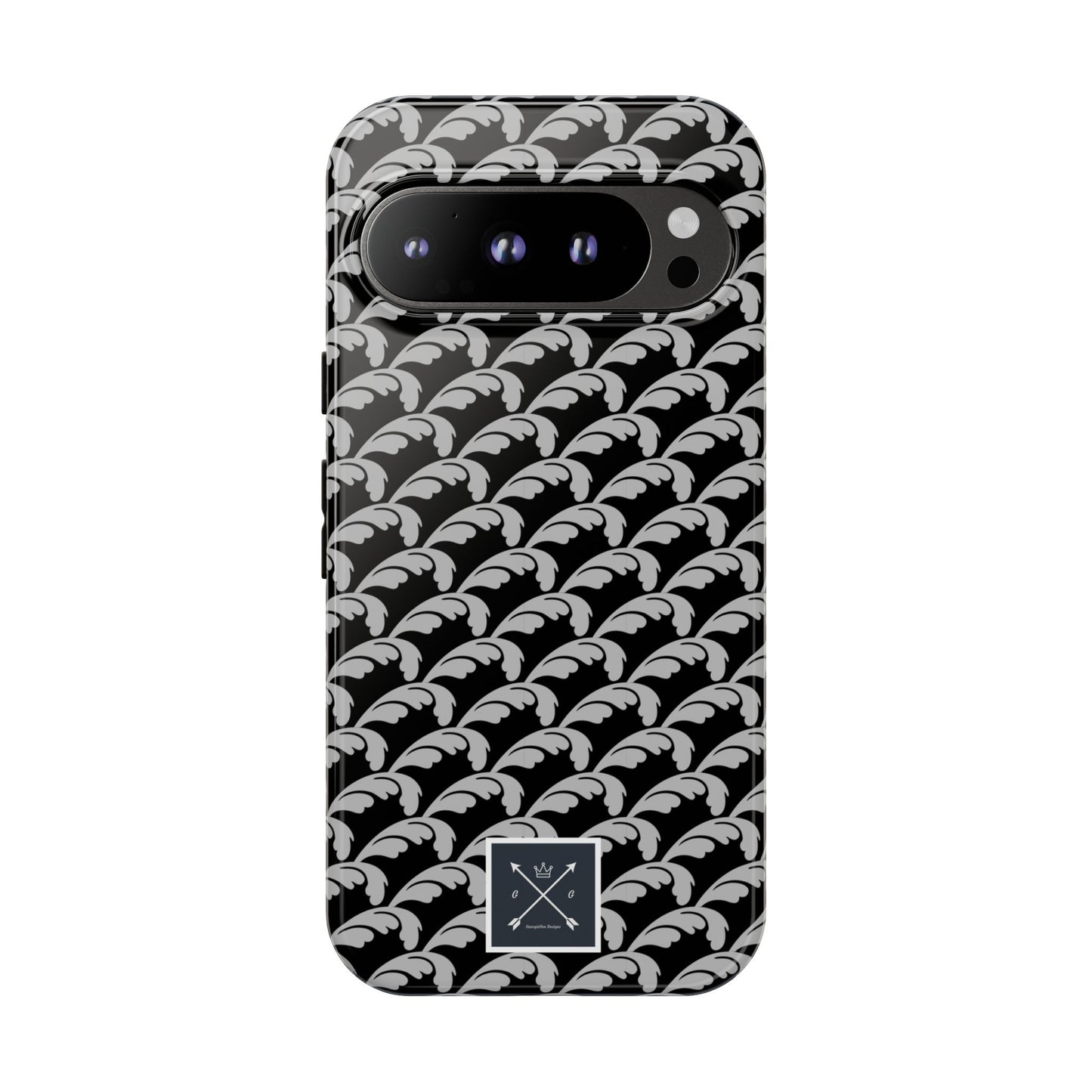 Beautiful Beloved One Flourish (black/silver) - Tough Phone Cases