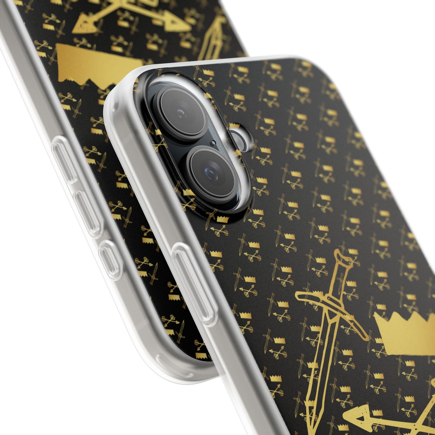 Gold and Bold Warrior - Flexi  Phone Cases