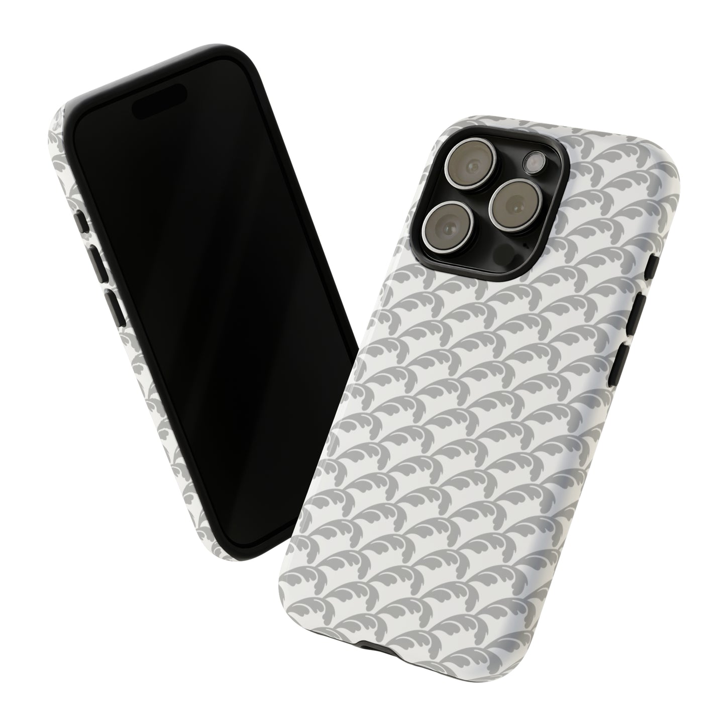 Beautiful Beloved Flourish (white/silver) - Tough Phone Cases