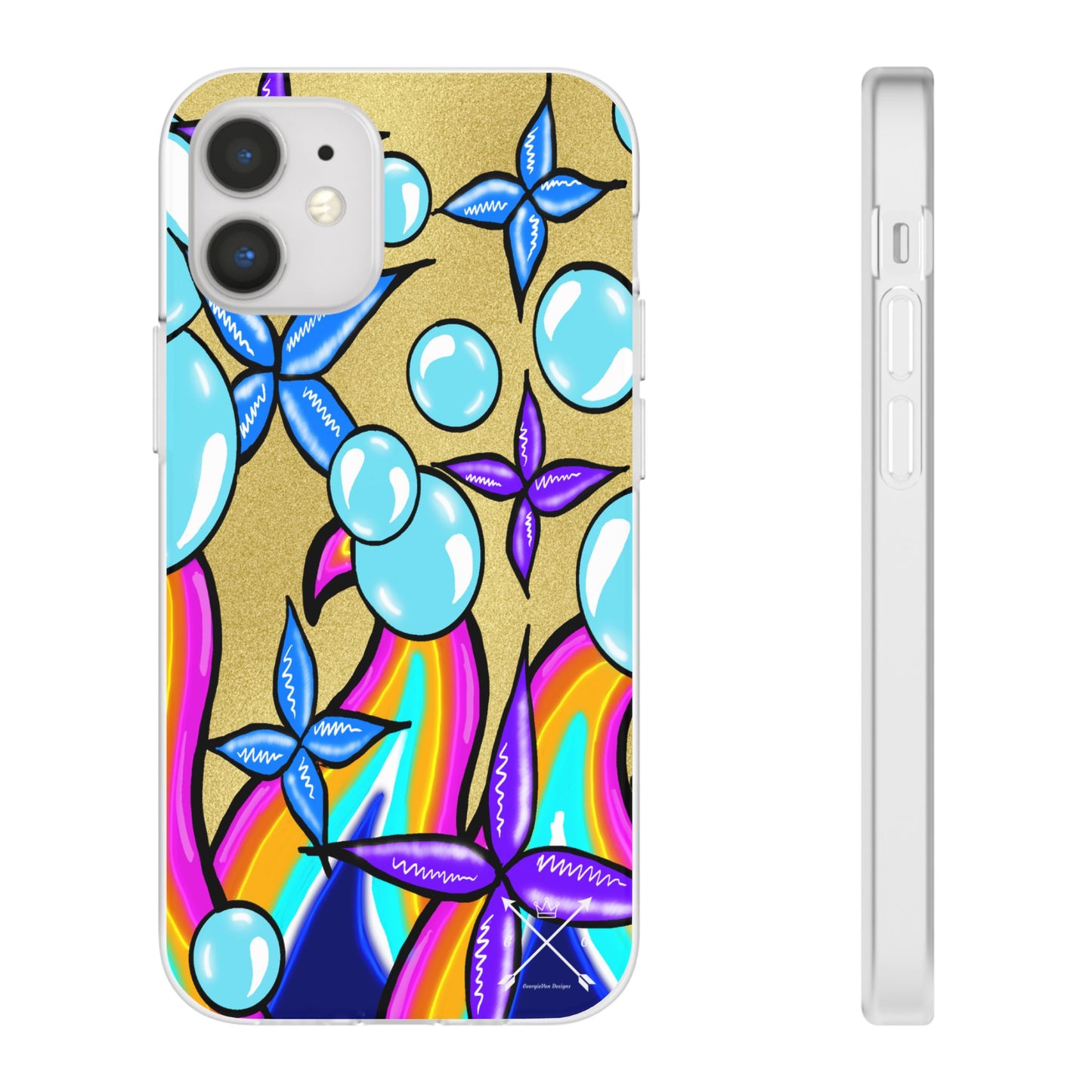Bubble Rave (multi-colored)- Flexi Phone Cases