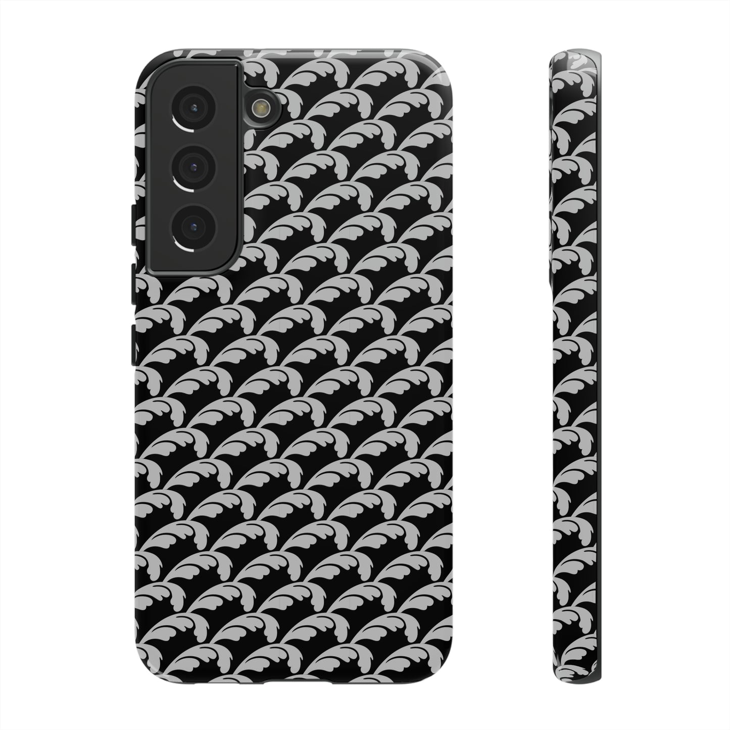 Beautiful Beloved One Flourish (black/silver) - Tough Phone Cases