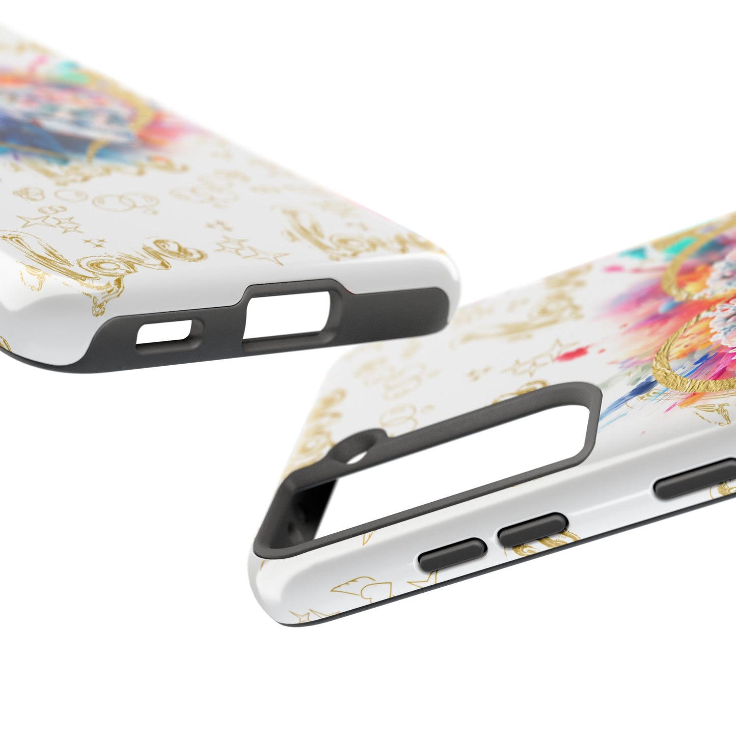 Love is Golden Watercolor - Tough Phone Cases