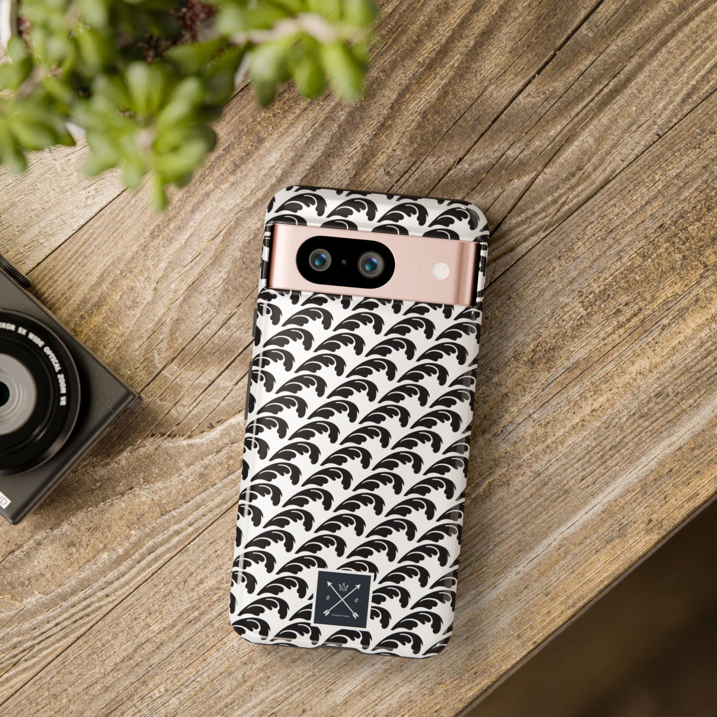 Beautiful Beloved One Flourish (black/white) - Tough Phone Cases
