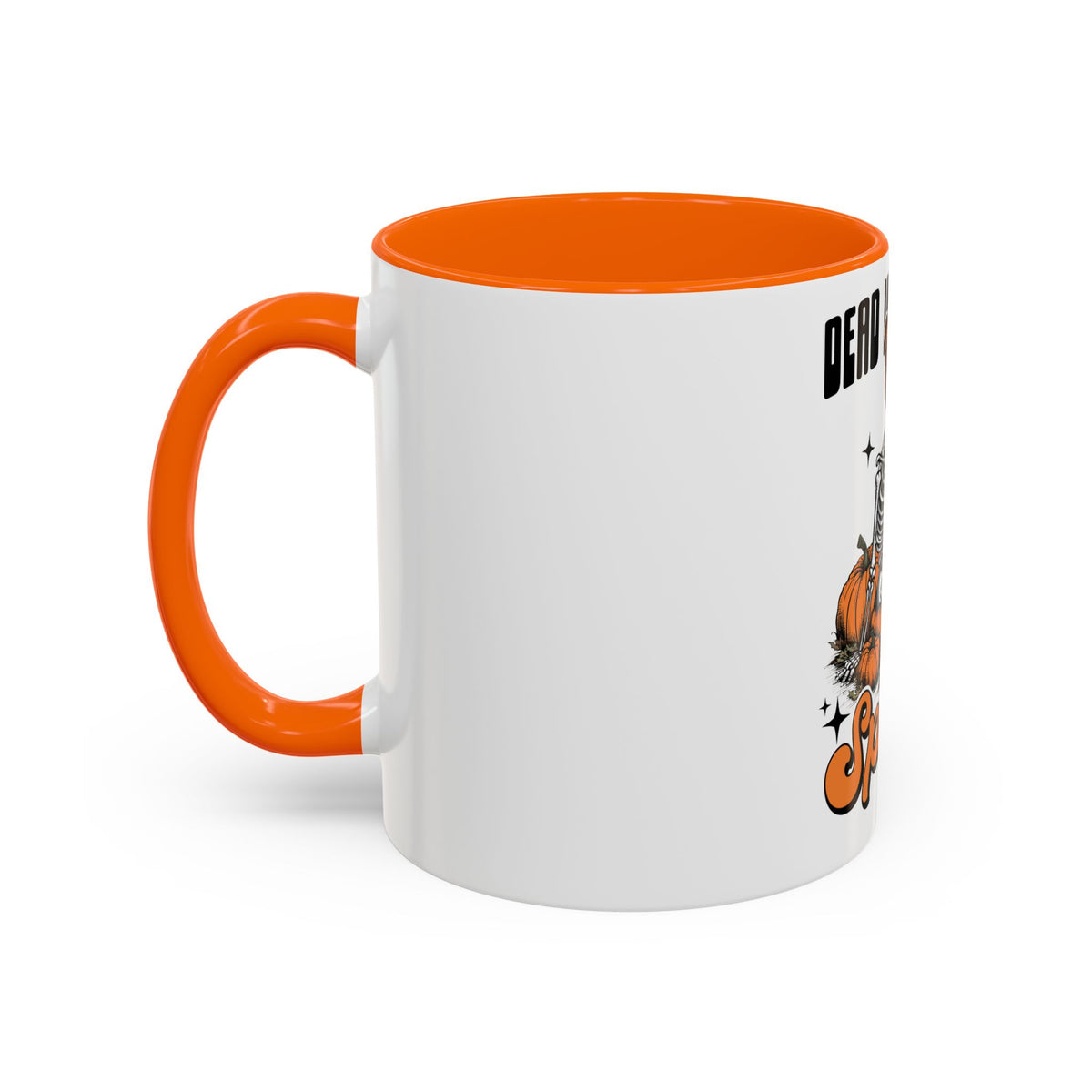 Dead Inside But Spiced - Accent Coffee Mug (11, 15oz)