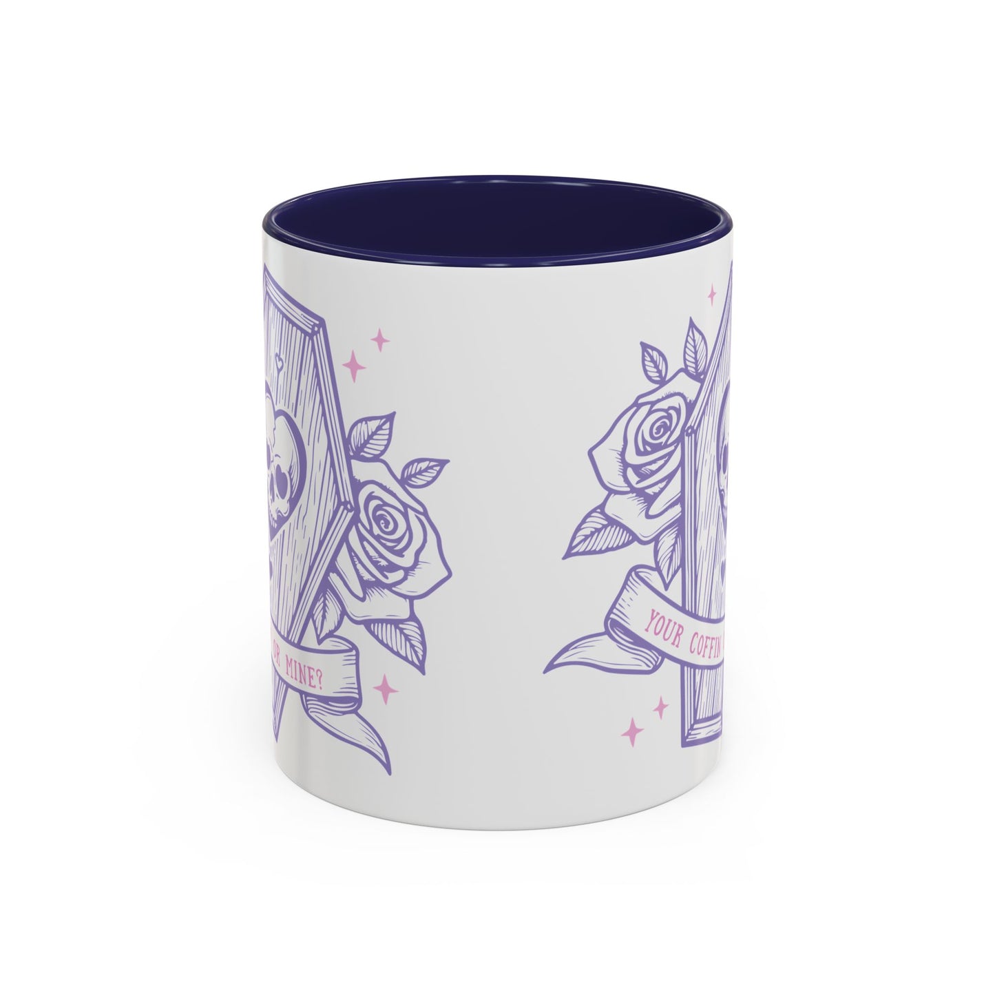 Your Coffin or Mine? - Accent Coffee Mug (11, 15oz)