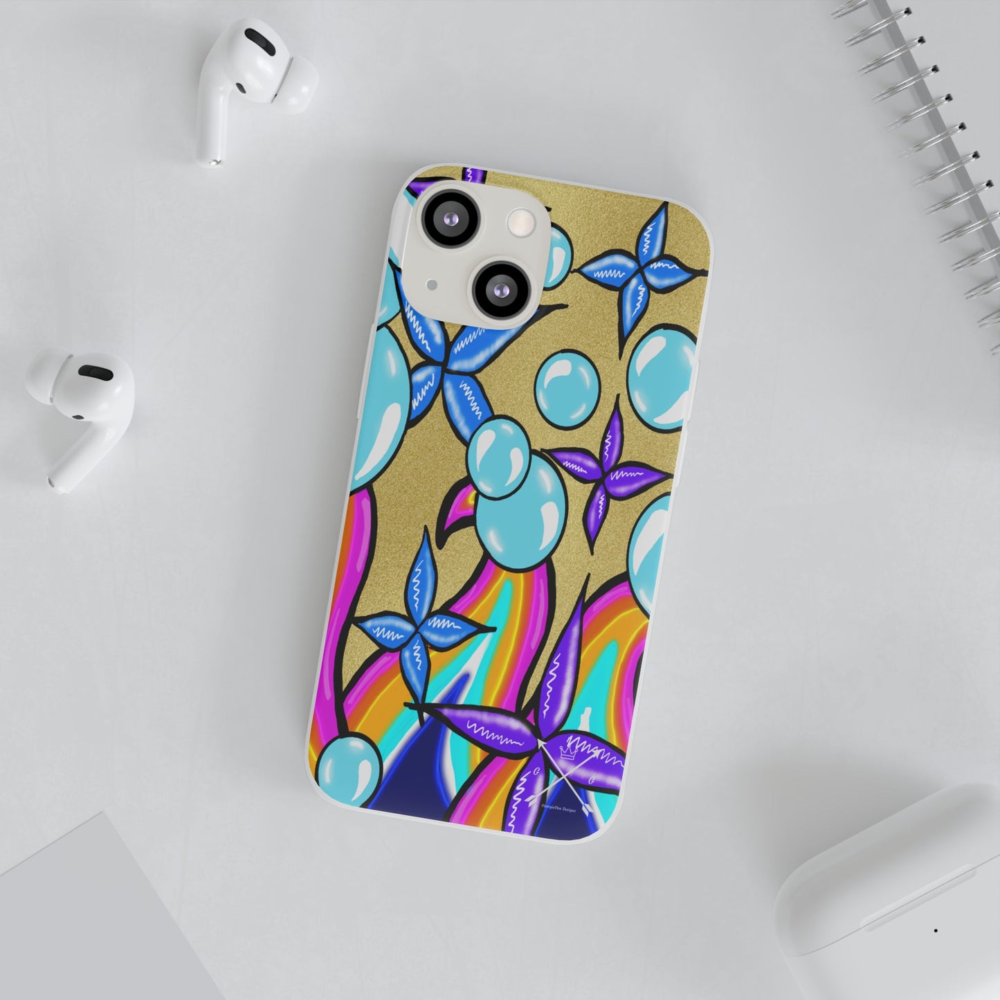 Bubble Rave (multi-colored)- Flexi Phone Cases