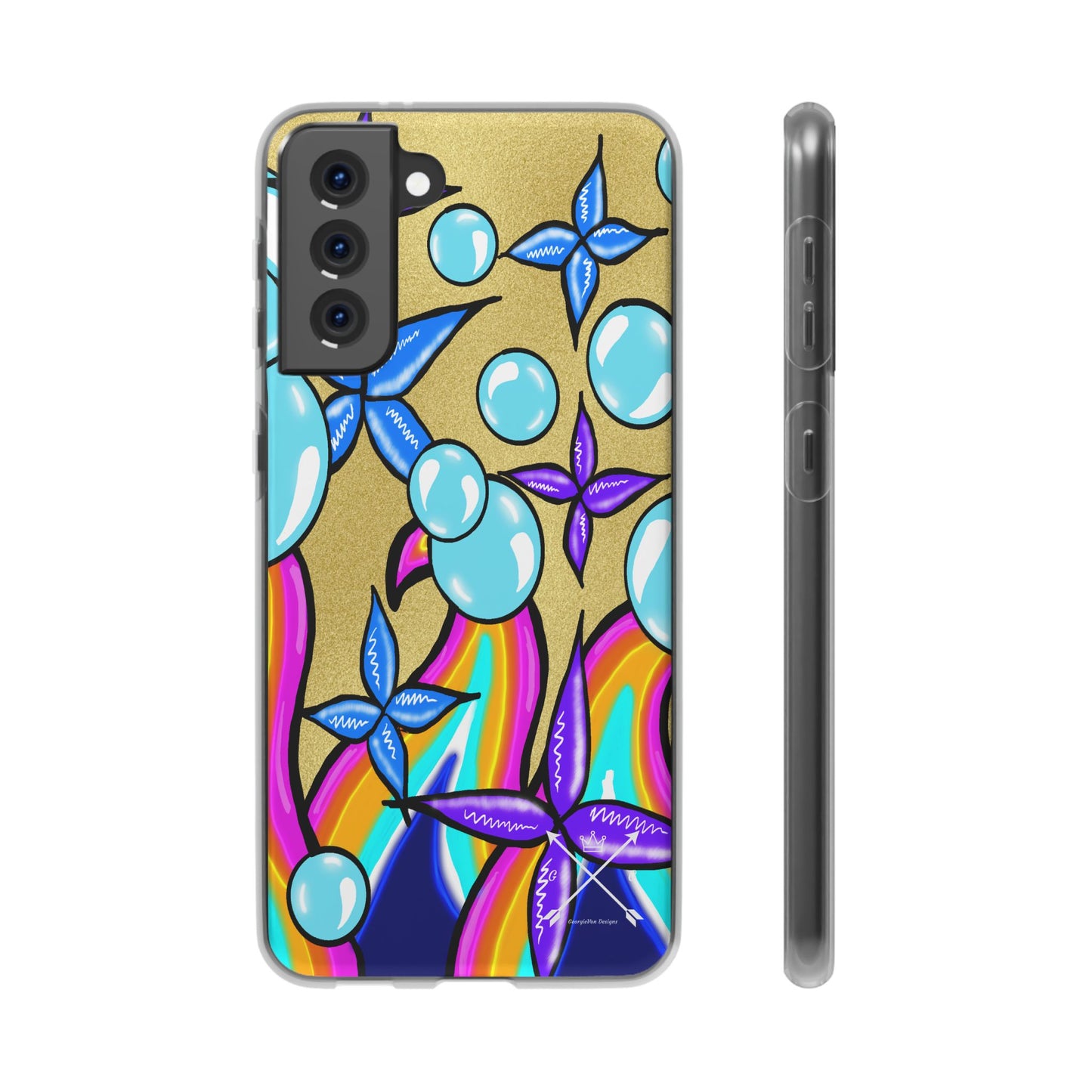 Bubble Rave (multi-colored)- Flexi Phone Cases