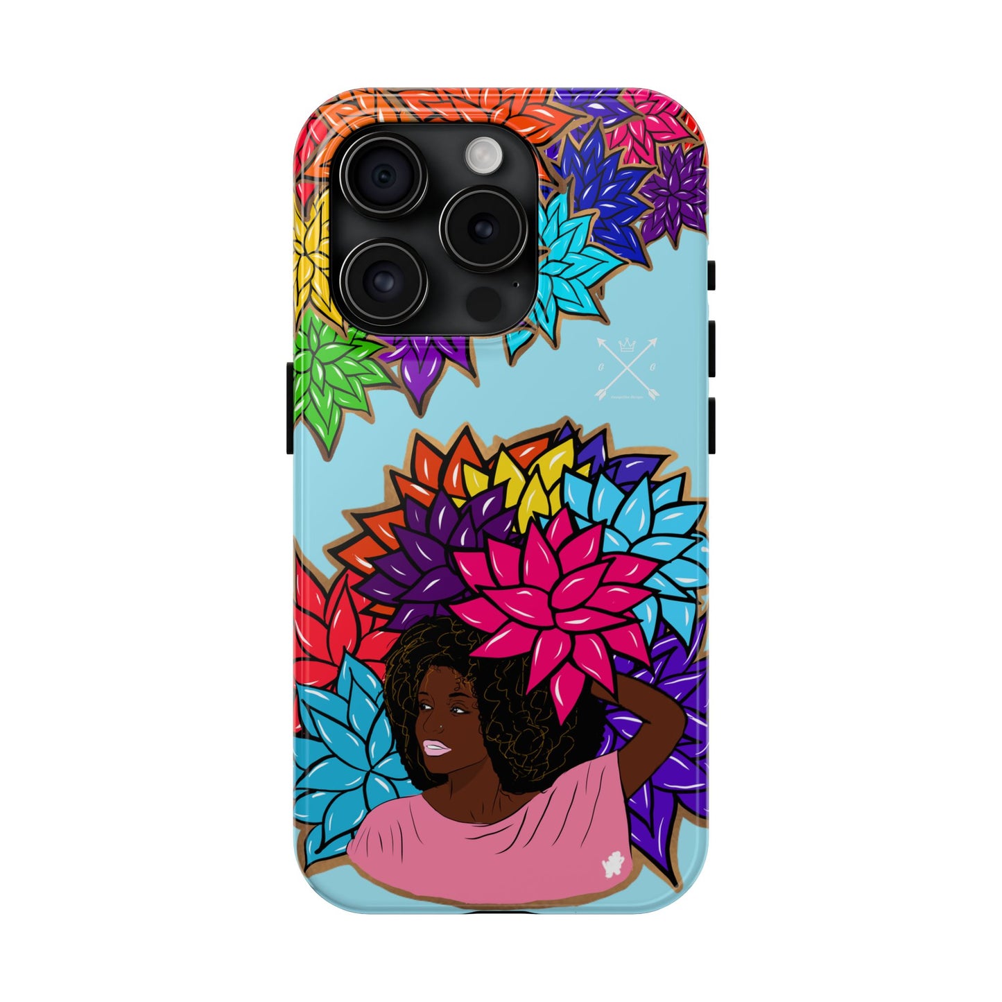 Beauty with Flowers - Tough Phone Cases