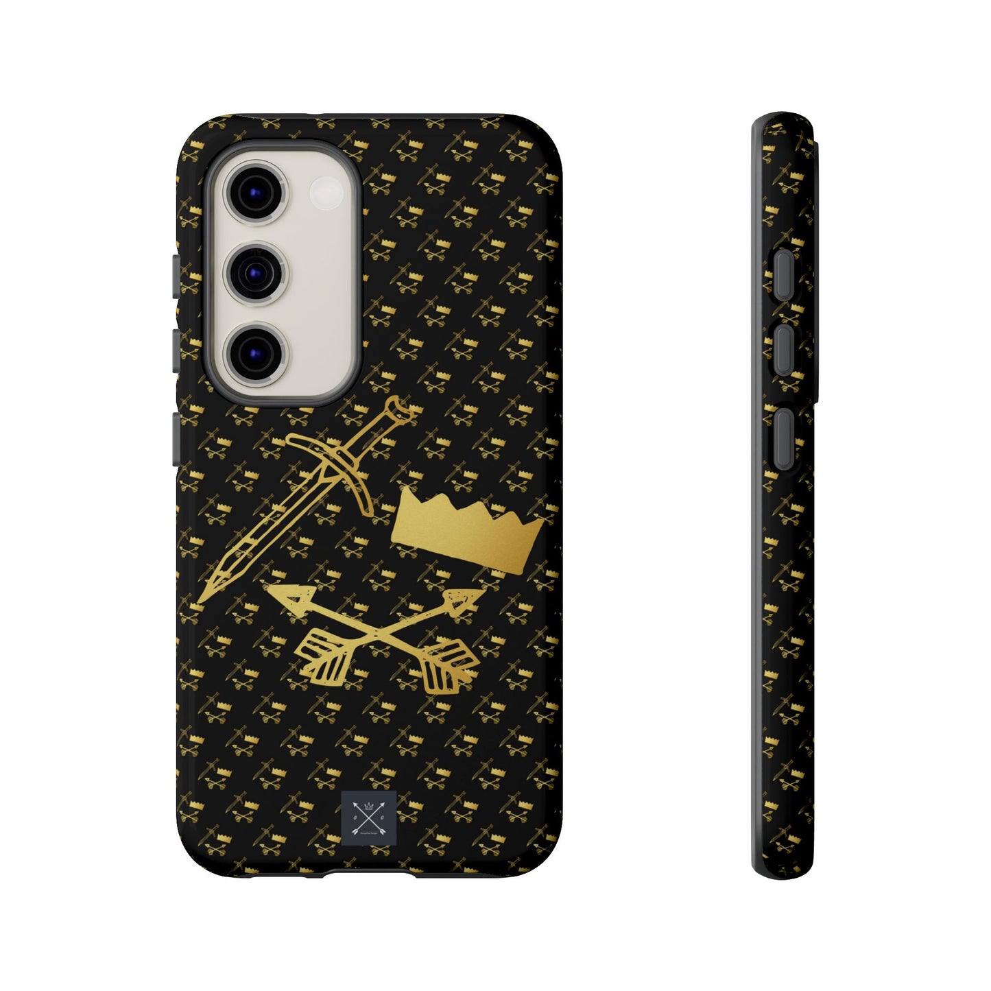 Gold and Bold Warrior - Tough Phone Cases