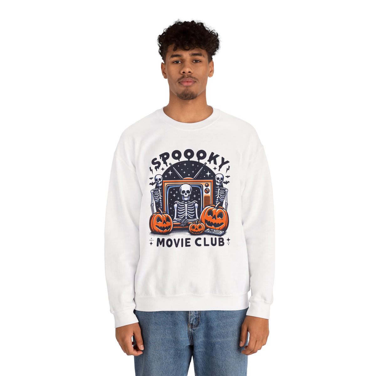 Spooky Movie Club - Unisex Heavy Blend™ Sweatshirt