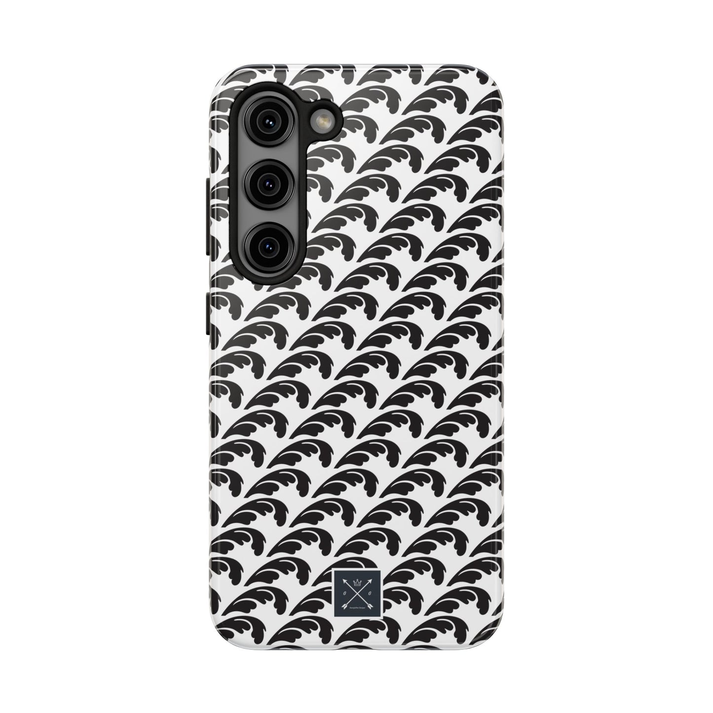 Beautiful Beloved One Flourish (black/white) - Tough Phone Cases