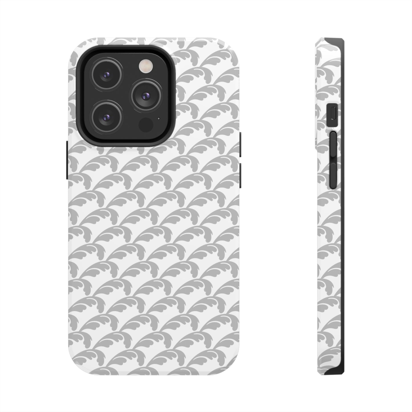 Beautiful Beloved Flourish (white/silver) - Tough Phone Cases