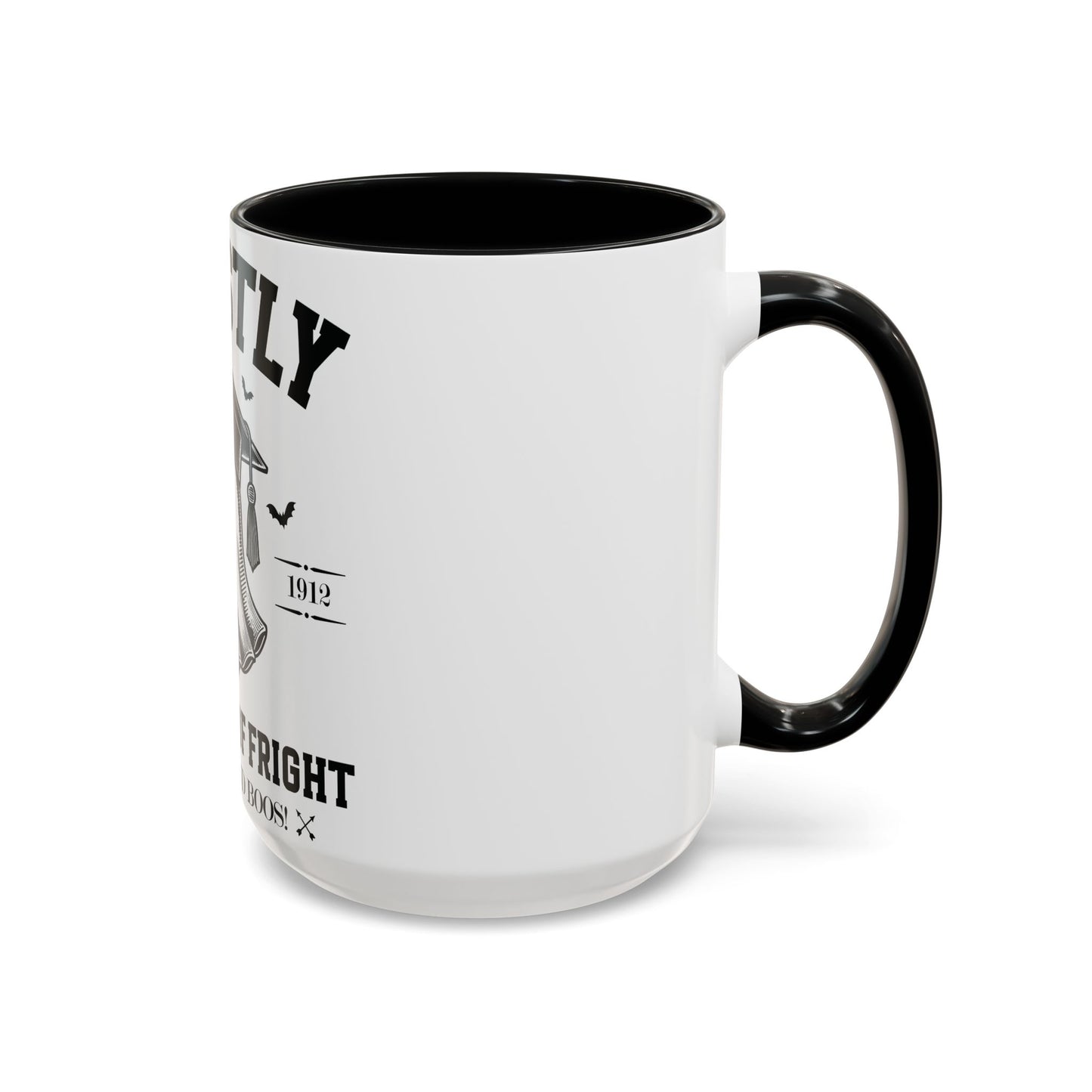 Ghostly Institute of Fright - Accent Coffee Mug (11, 15oz)