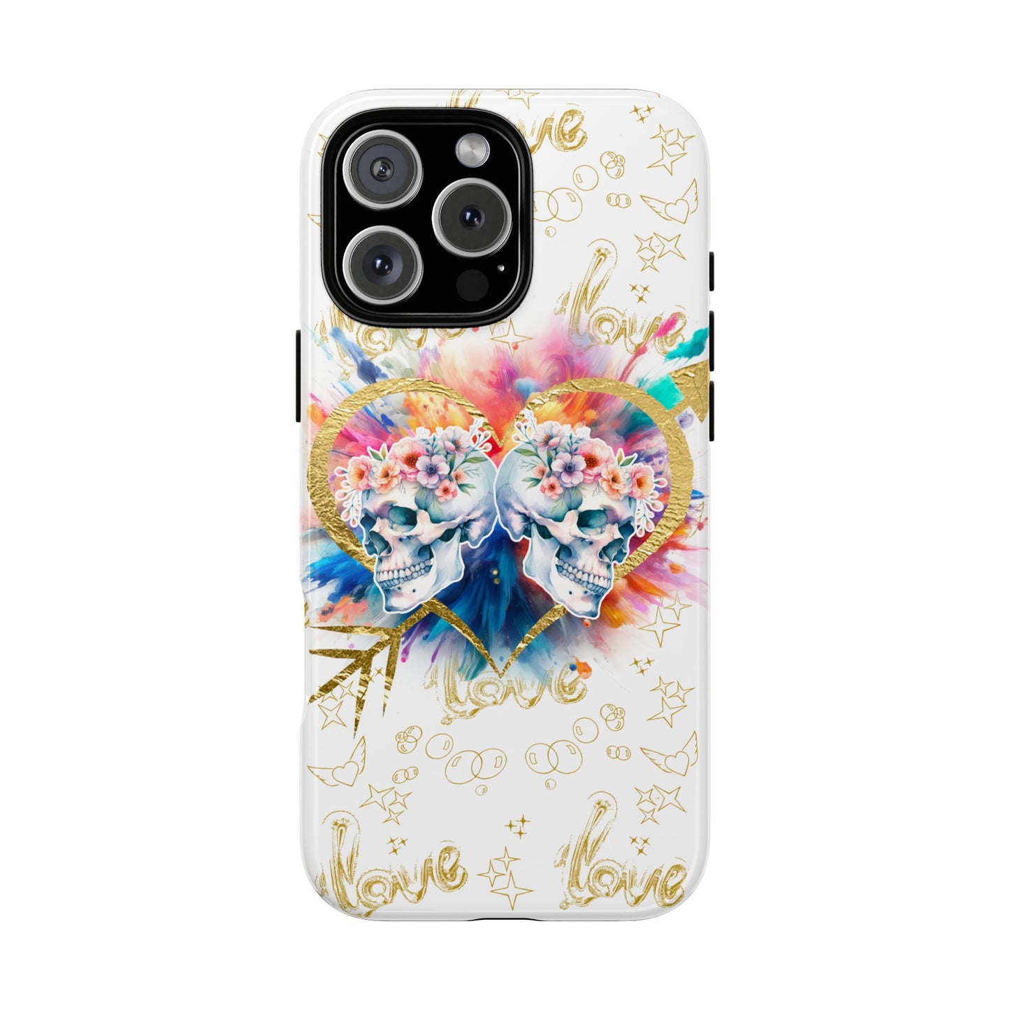 Love is Golden Watercolor - Tough Cases